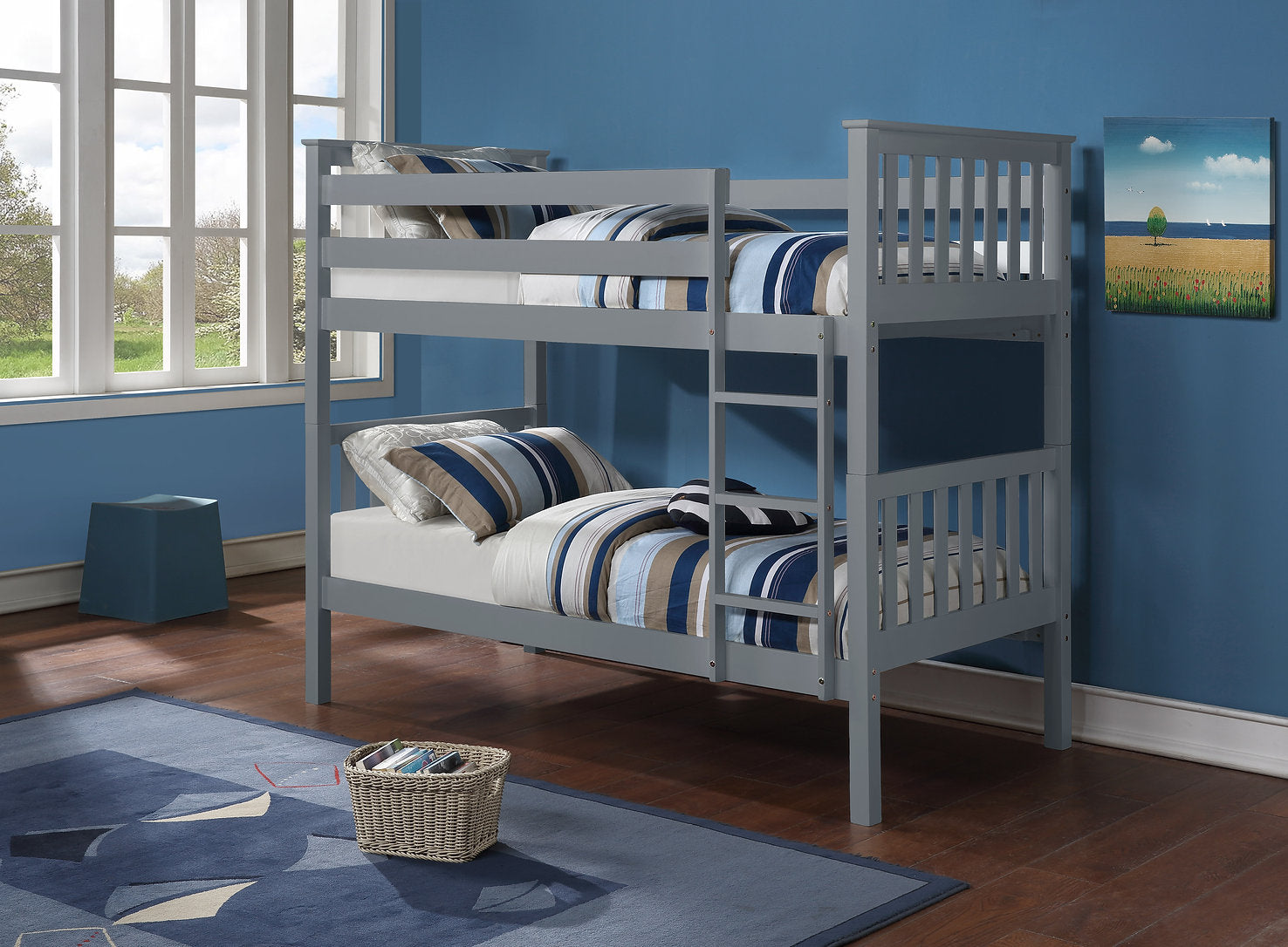 Image of bunk bed - b-101g single/single.