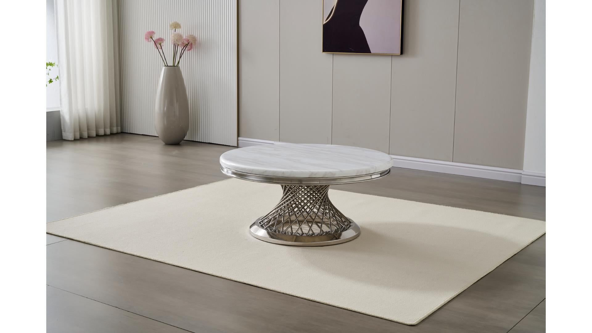 Image of coffee table ct1730 silver.