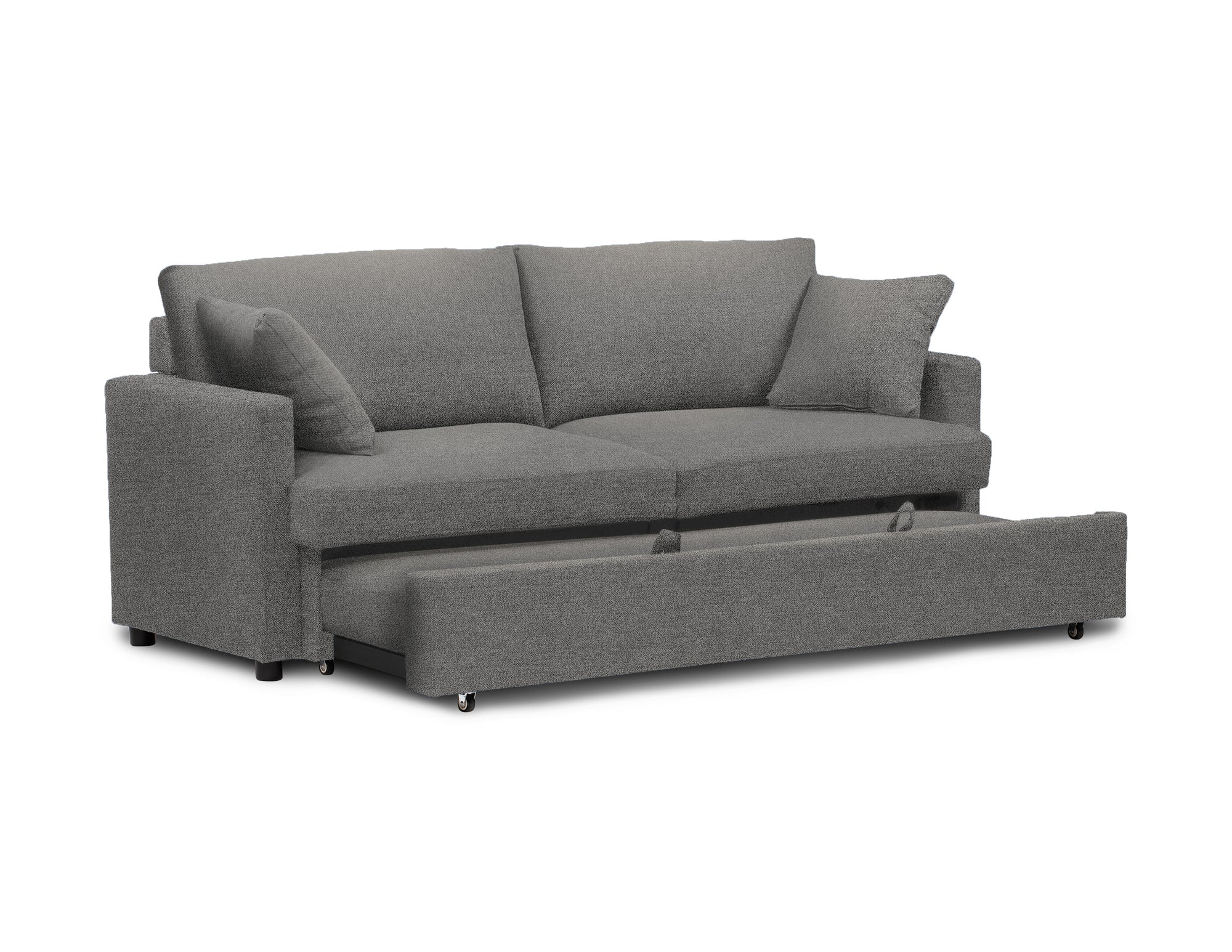 SOFA LIT - CONVERTIBLE TISSU GRIS #CENTAURI-13 – 8224C13
