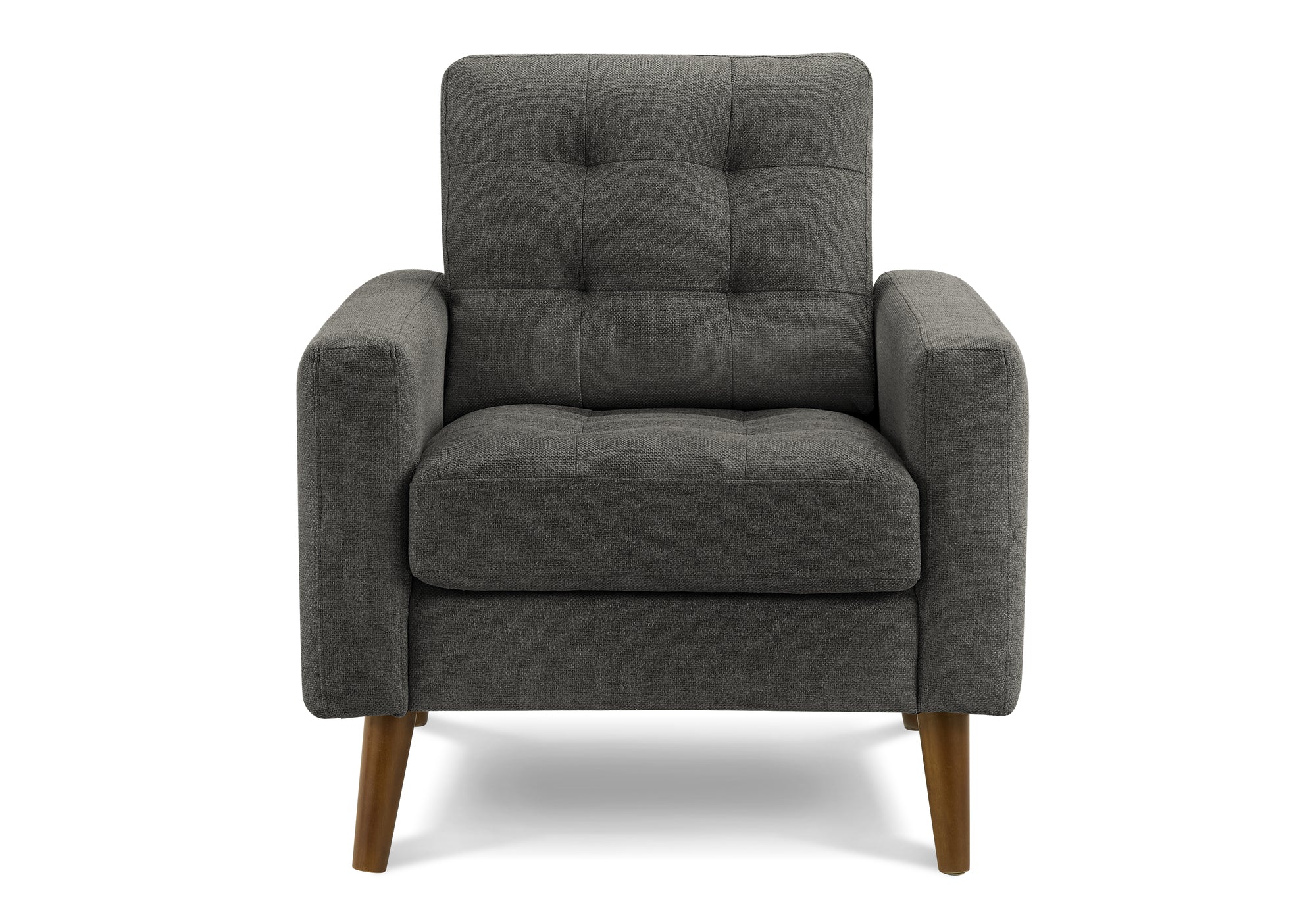 CHAISE - 31"L / TISSU GRIS FONCE #LUMOS-17 – 8J11L17