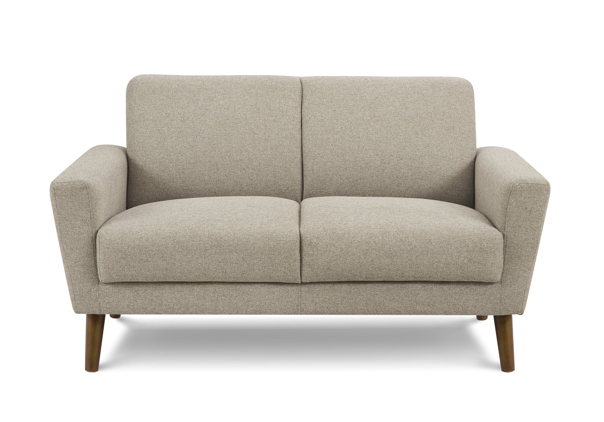 CAUSEUSE - 58"L / TISSU BRUN PALE #LUMOS-31 – 8J22L31