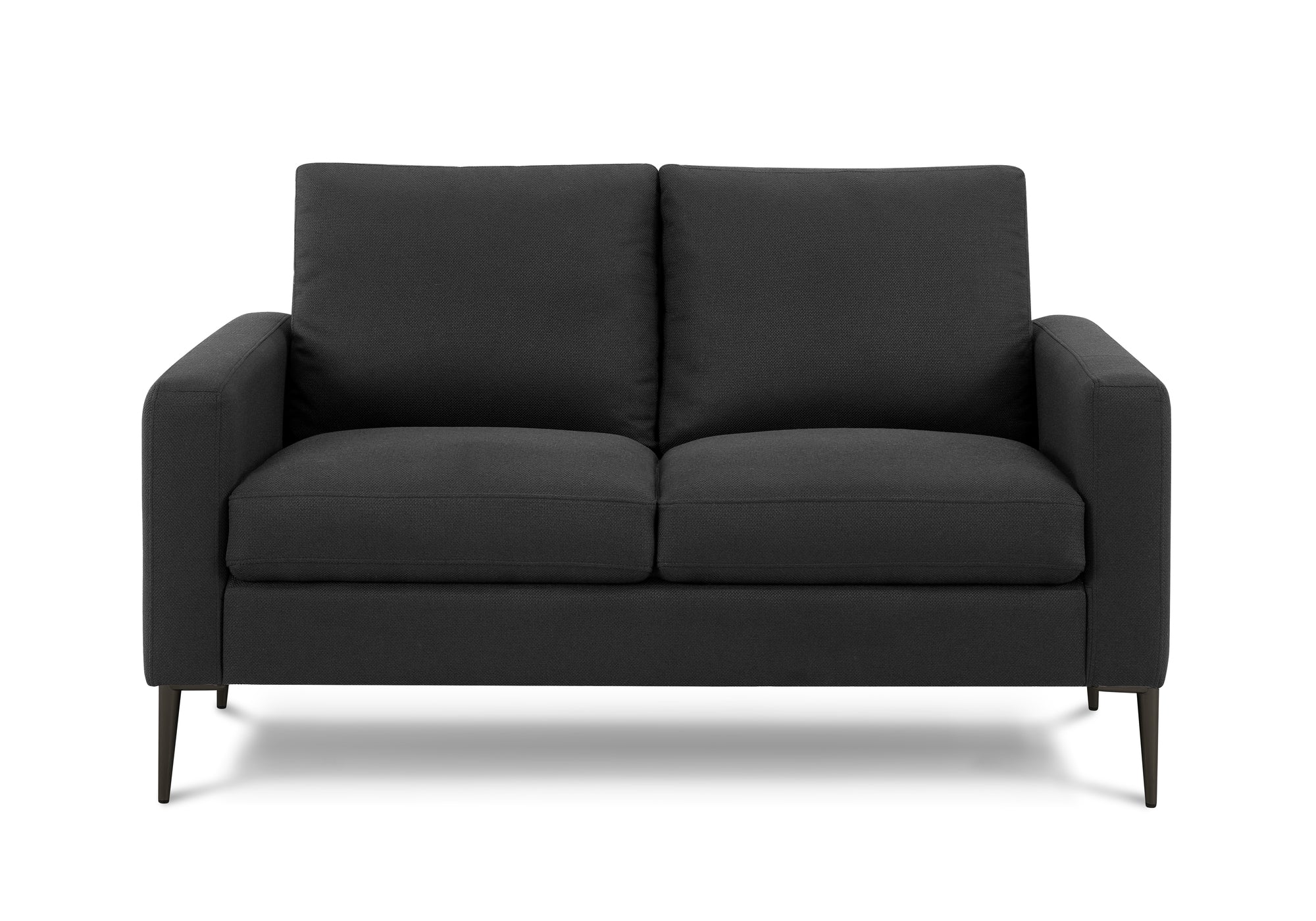 CAUSEUSE - 58"L / TISSU NOIR #LUMOS-19 – 8J32L19