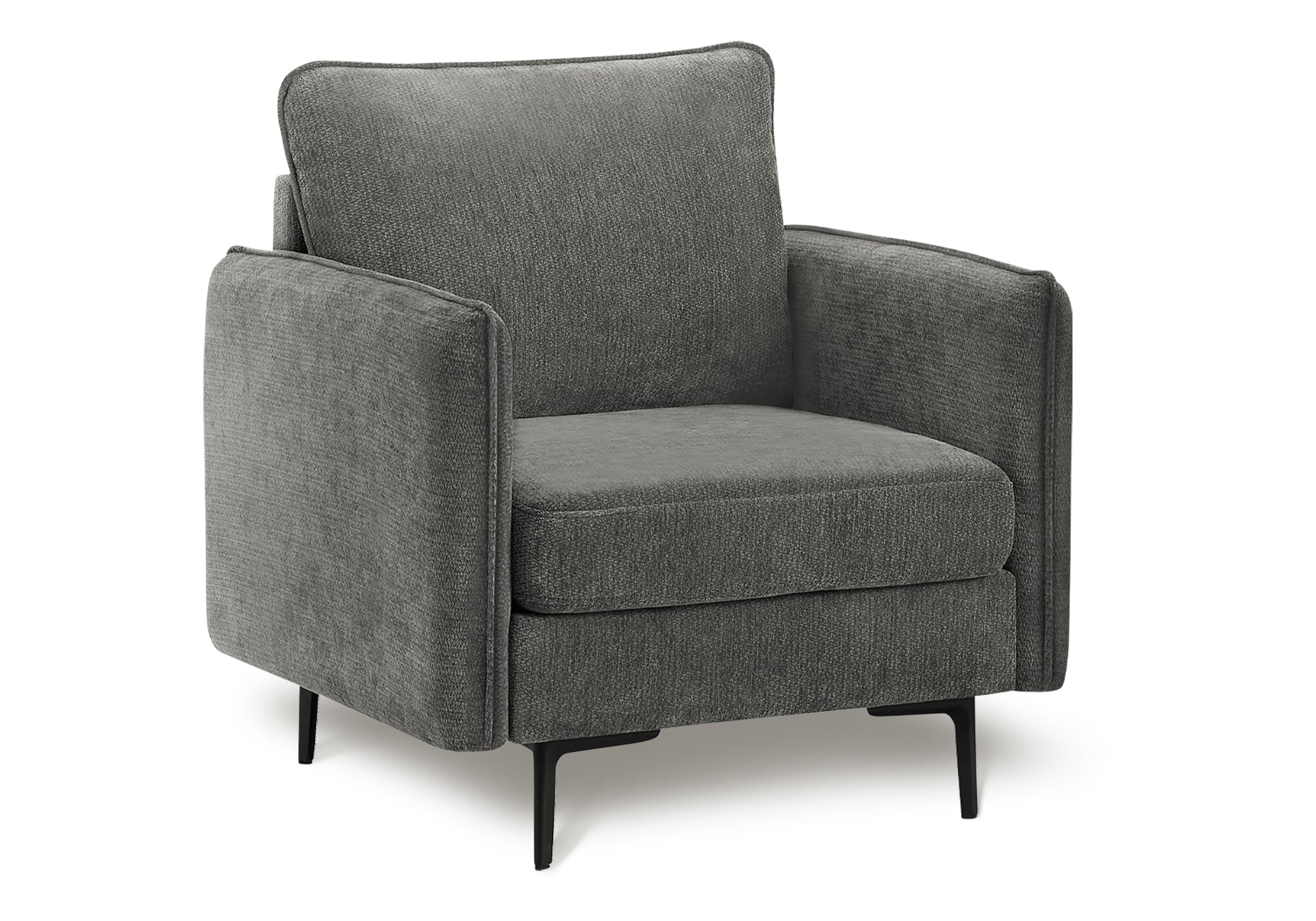 CHAISE - 32"L / TISSU GRIS #COACH-18 – 8K11C18