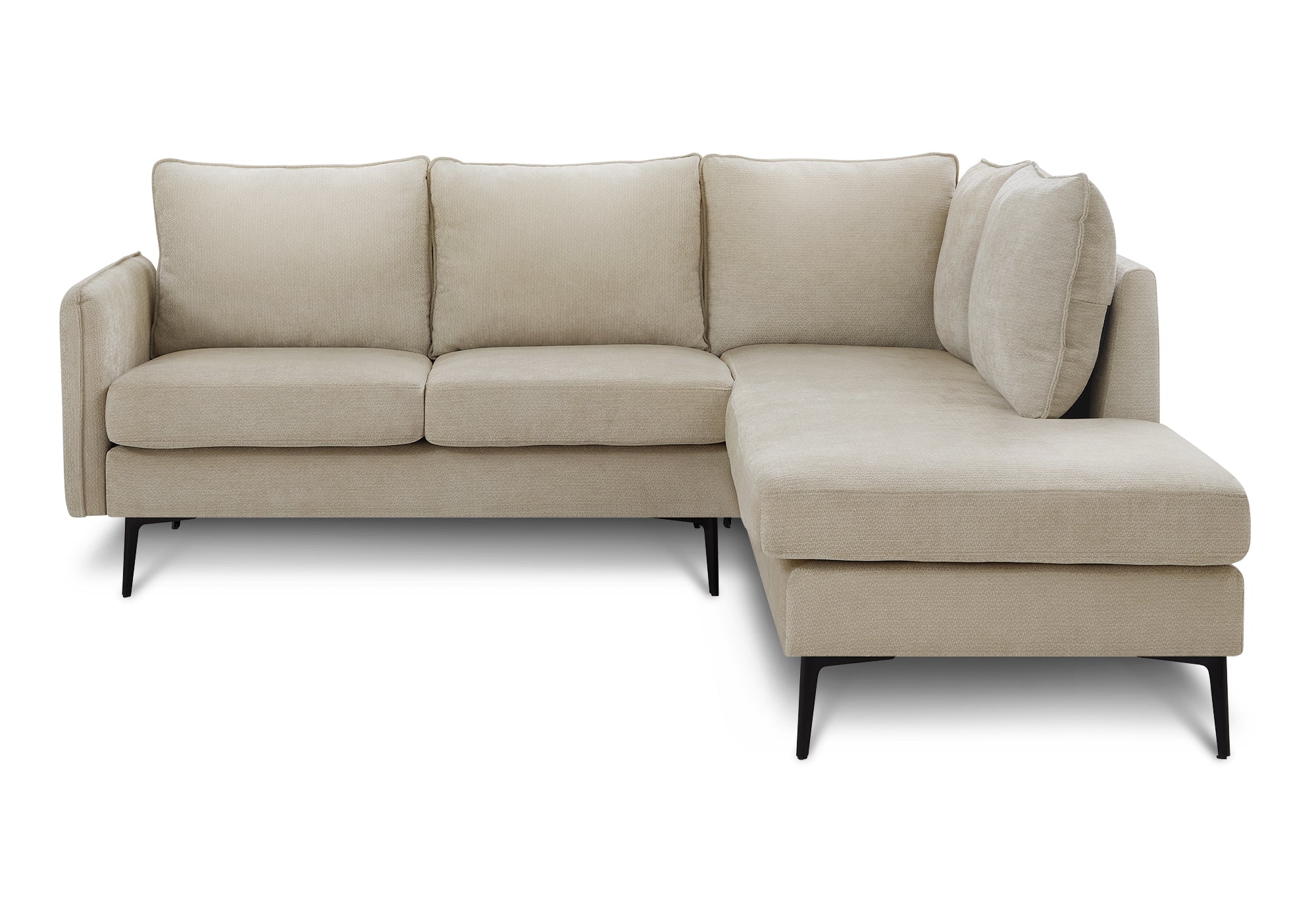 SOFA SECTIONNEL - BRAS G/ TISSU BEIGE #COACH-4 – 8K15C04