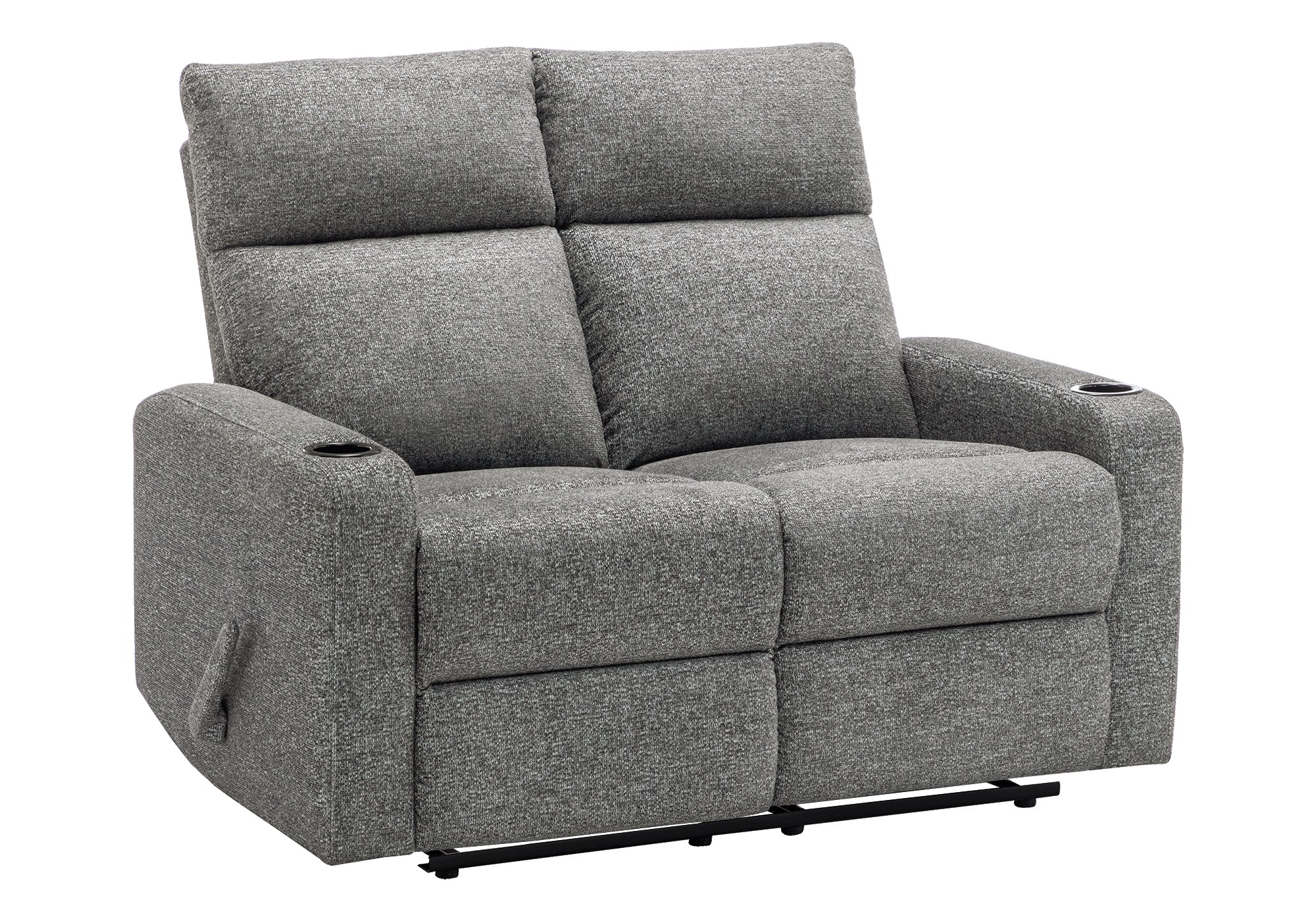 CAUSEUSE INCLINABLE - PORTE-GOBELETS / GRIS JIALIAN # CB0019 – 8M12019