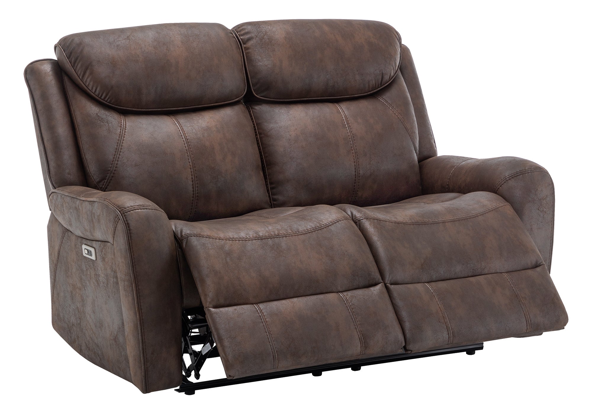 CAUSEUSE INCLINABLE - MOTORISER / USB PU BRUN # TJB-061 – 8P32061