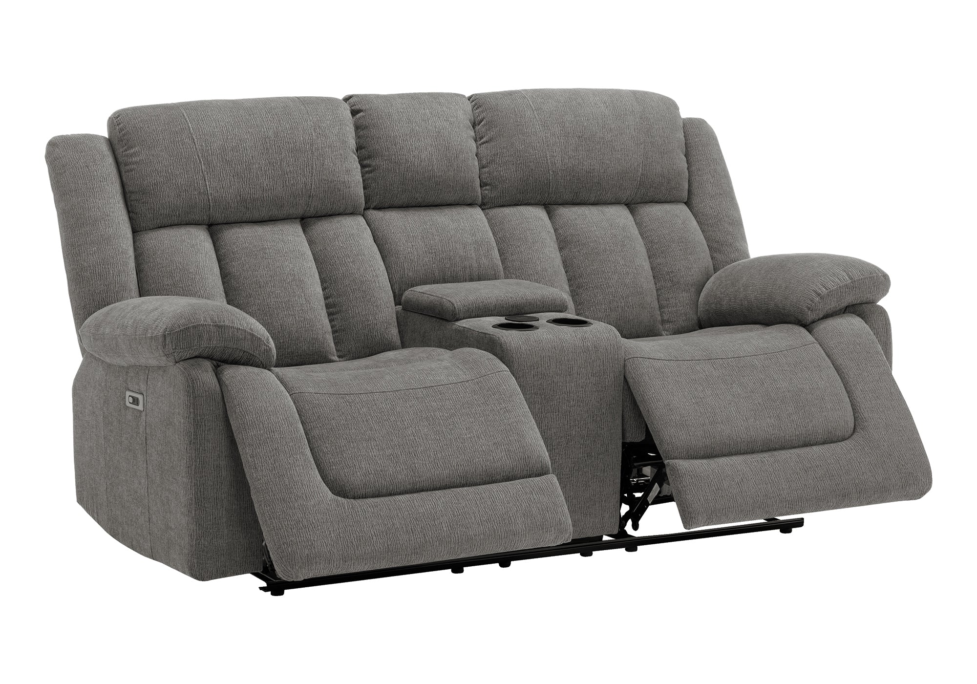 CAUSEUSE INCLINABLE - MOTORISER / CONSOLE / USB GRIS # 453 – 8P42453