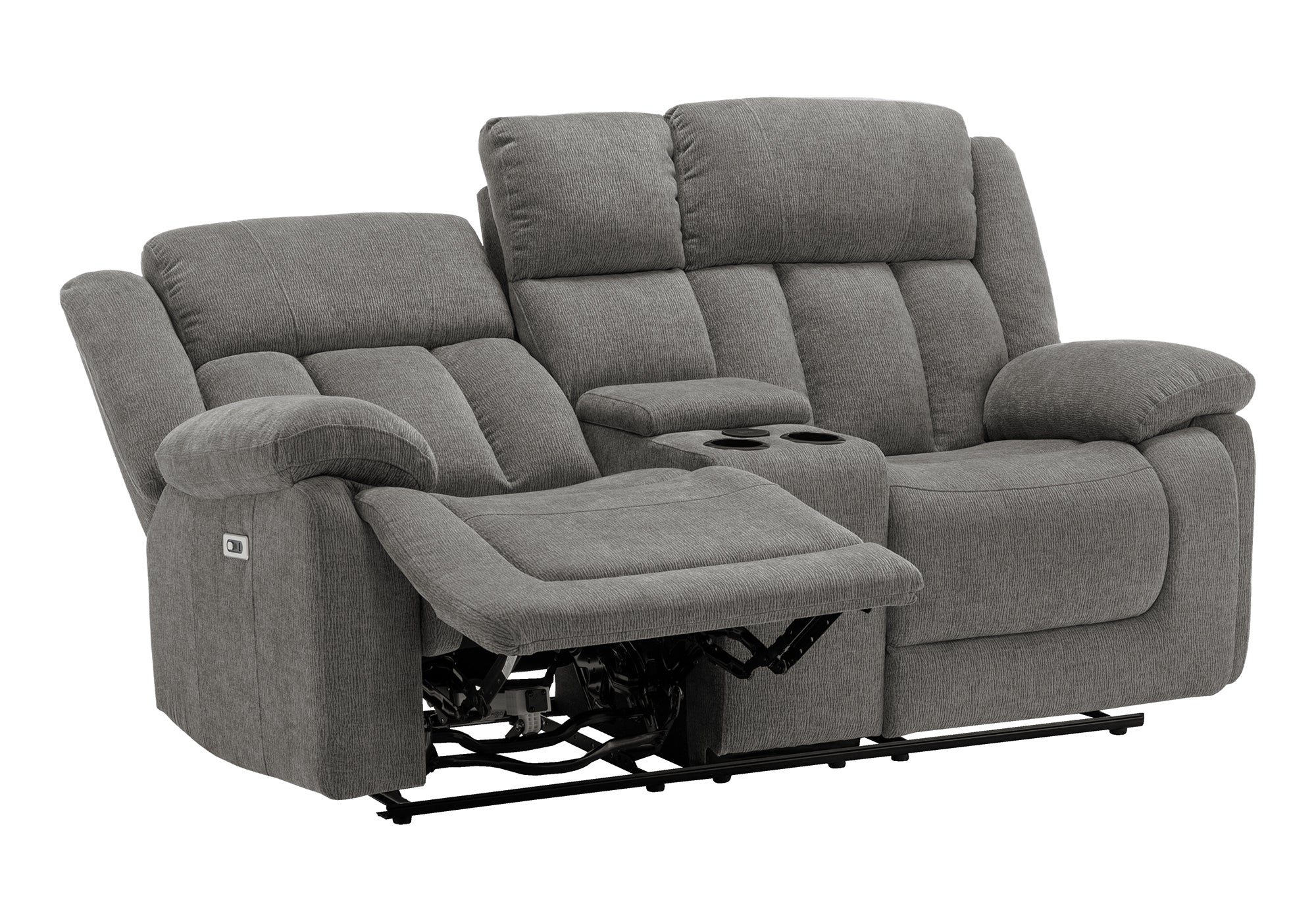 CAUSEUSE INCLINABLE - MOTORISER / CONSOLE / USB GRIS # 453 – 8P42453