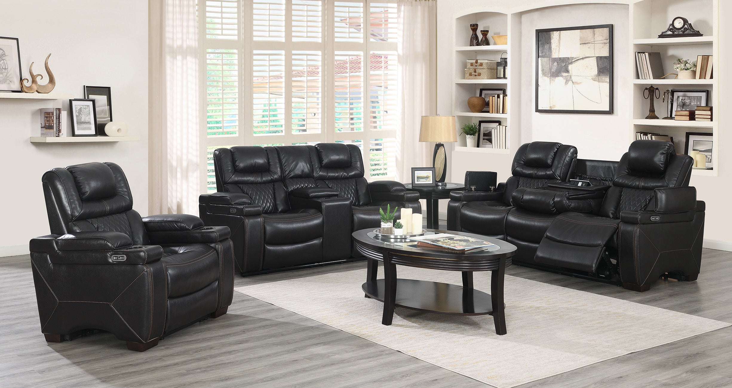 TRANSFORMER ENSEMBLE SOFA INCLINABLE ELECTRIQUE 3 MORCEAUX