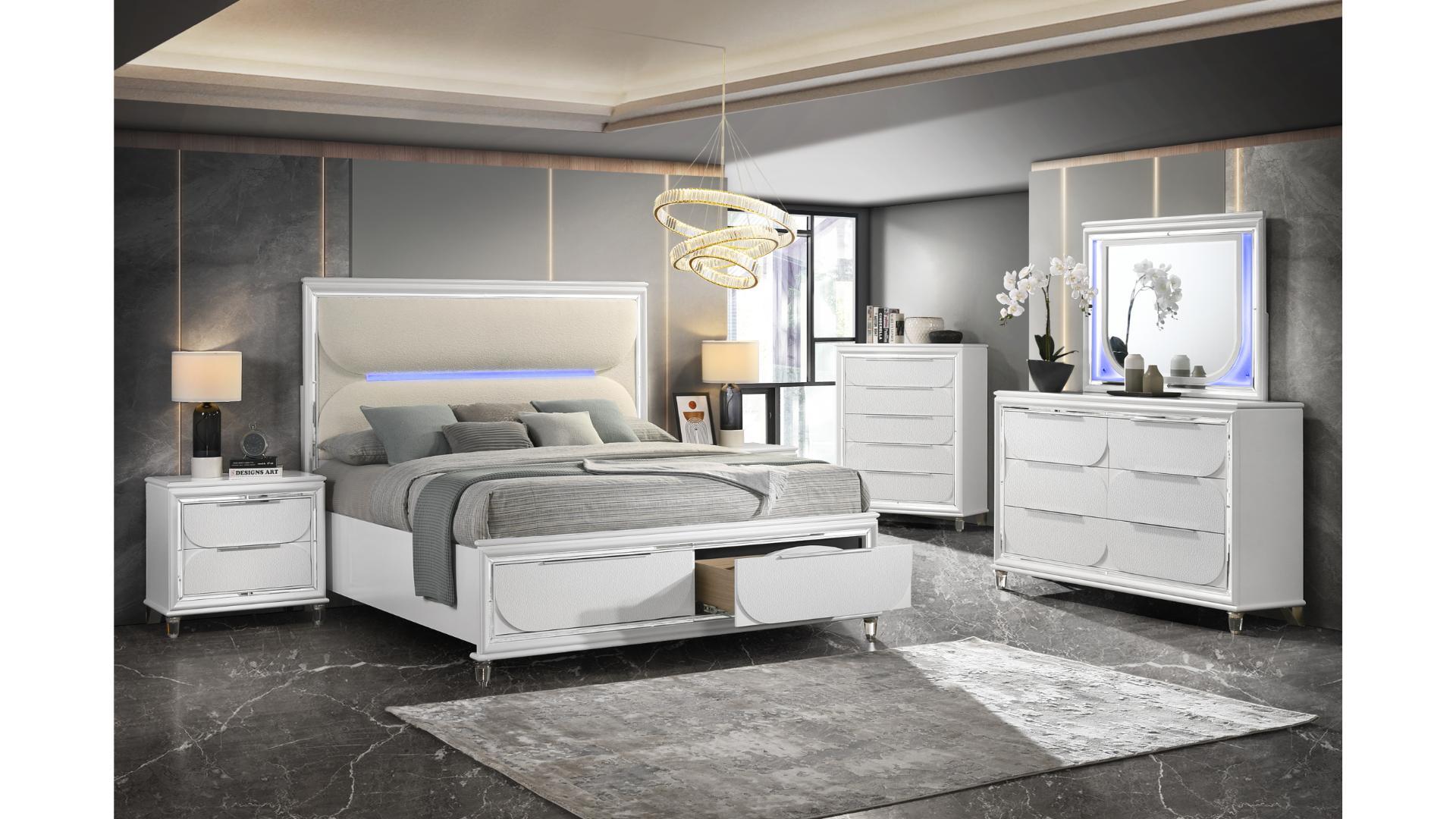 Image of rachel bedroom set 8pcs.