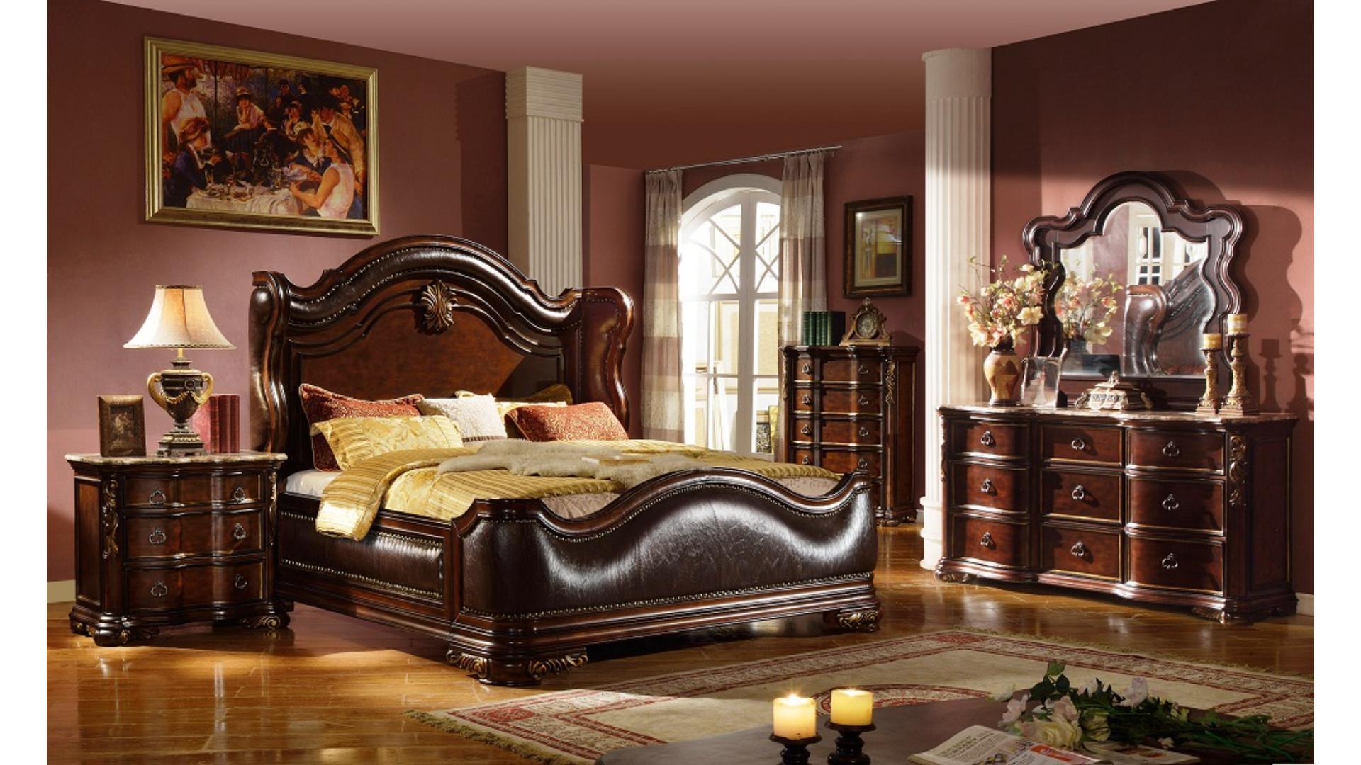 Image of bella bedroom set 8pcs.