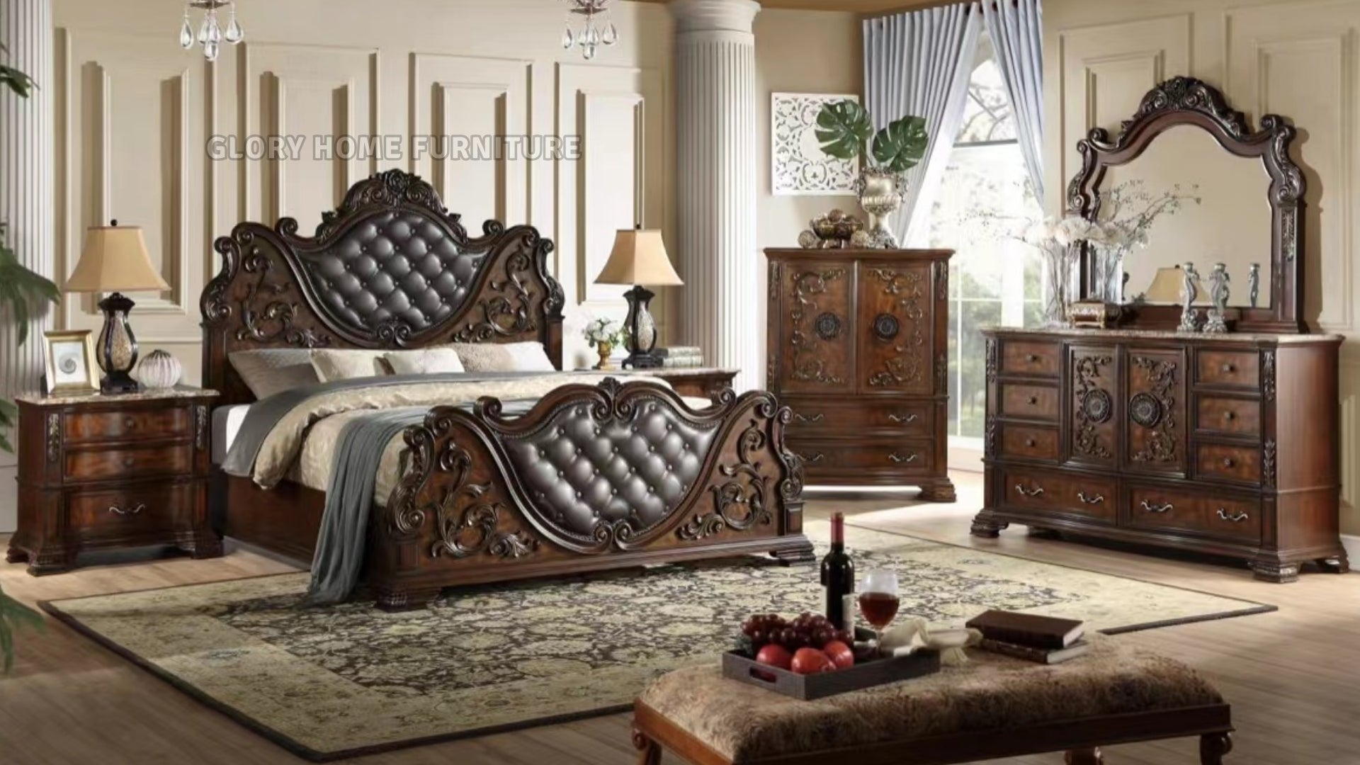 Austin – Cherry Bedroom Set