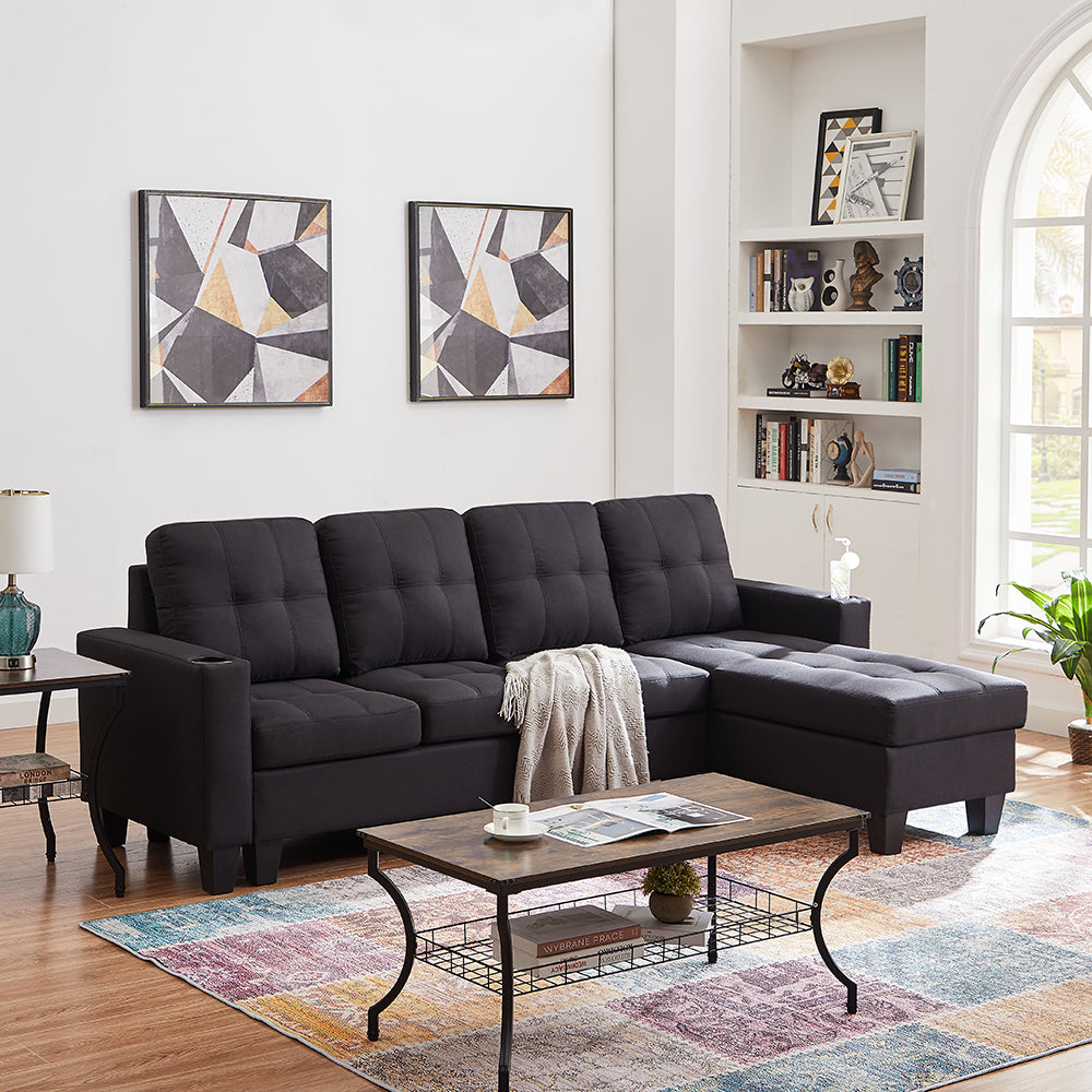 Sofa Sectionnel Diamond Reversible