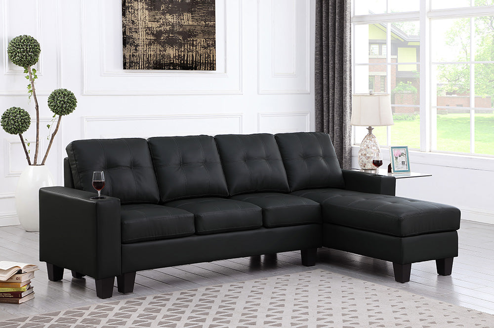 Diamond Sofa Sectional Reversible