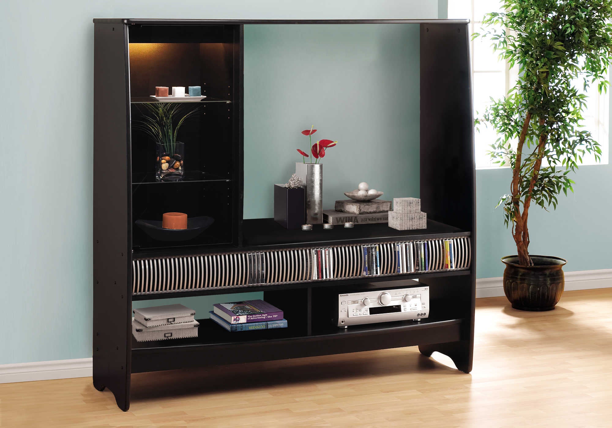 ETAGERE - NOIR / UNITE DE RANGEMENT – ET 9001