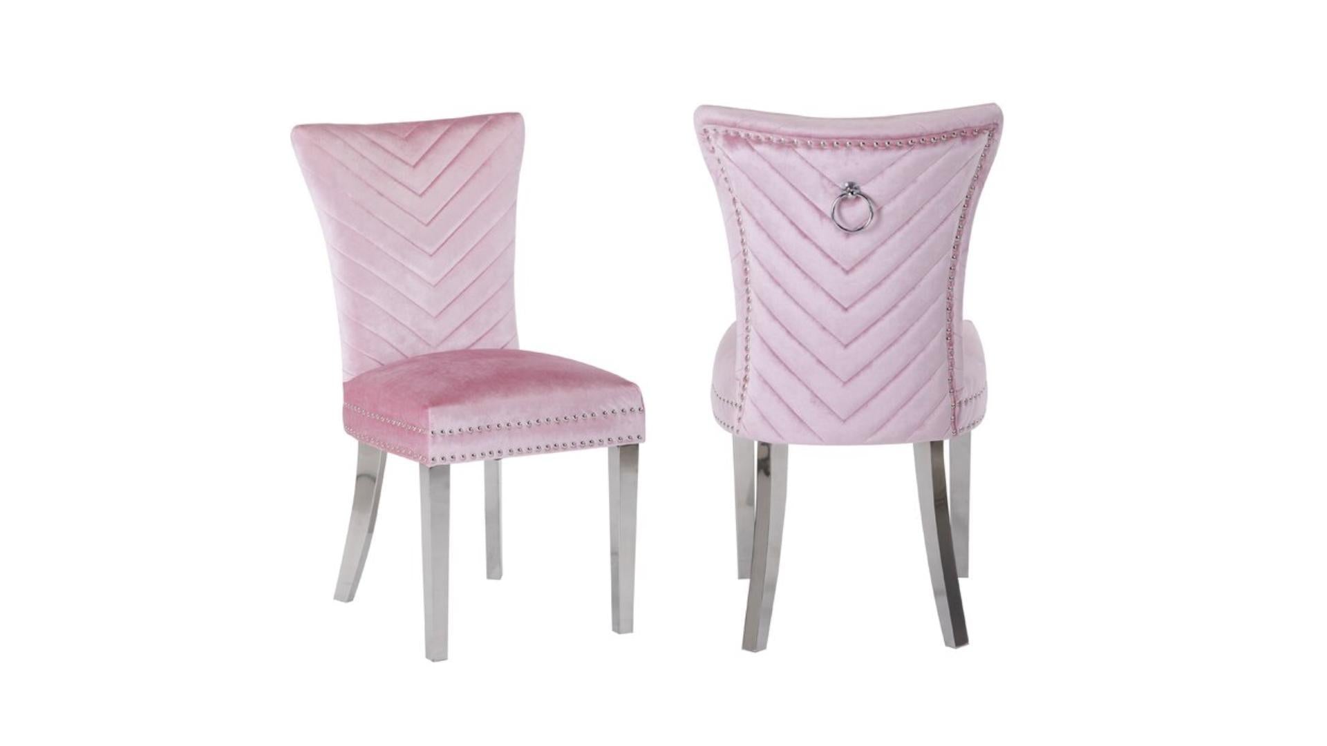 Image of dining chair - eva velvet - 2pcs.