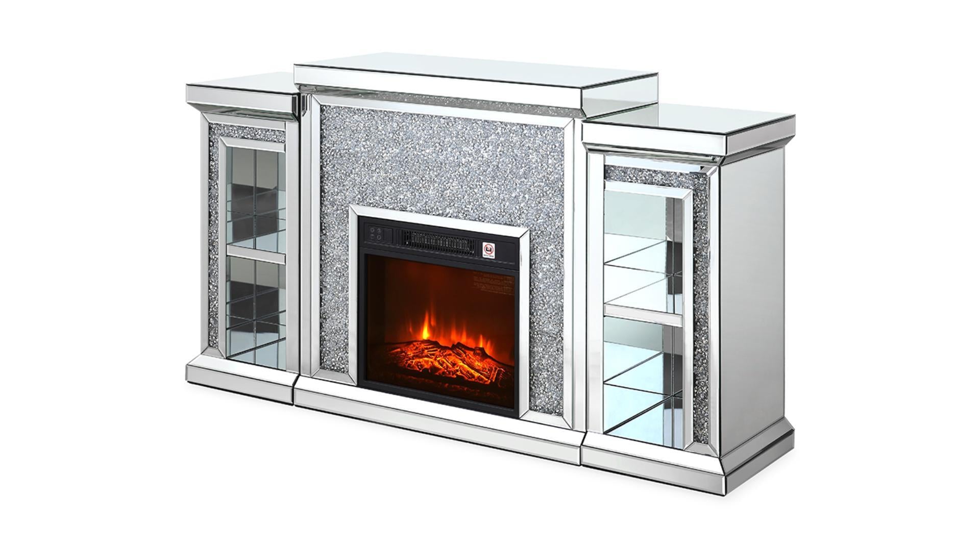 Image of console mirror fireplace fp15.