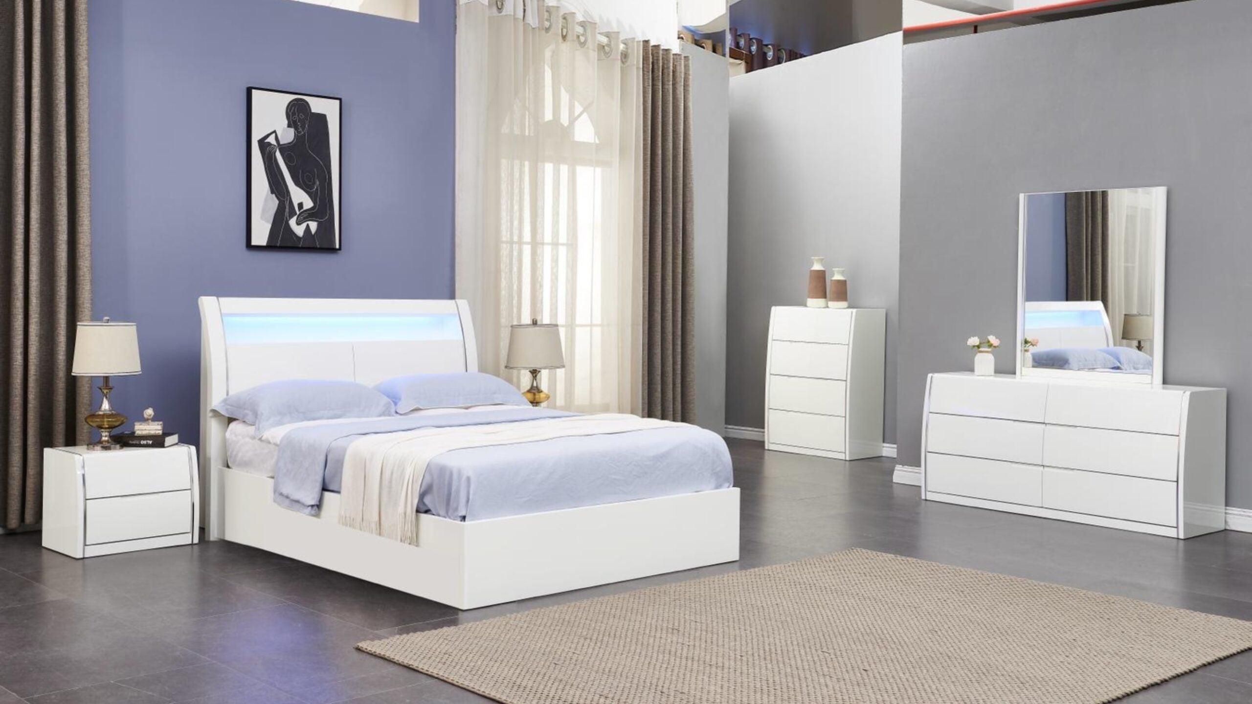 Cameron Lift-top Bedroom Set