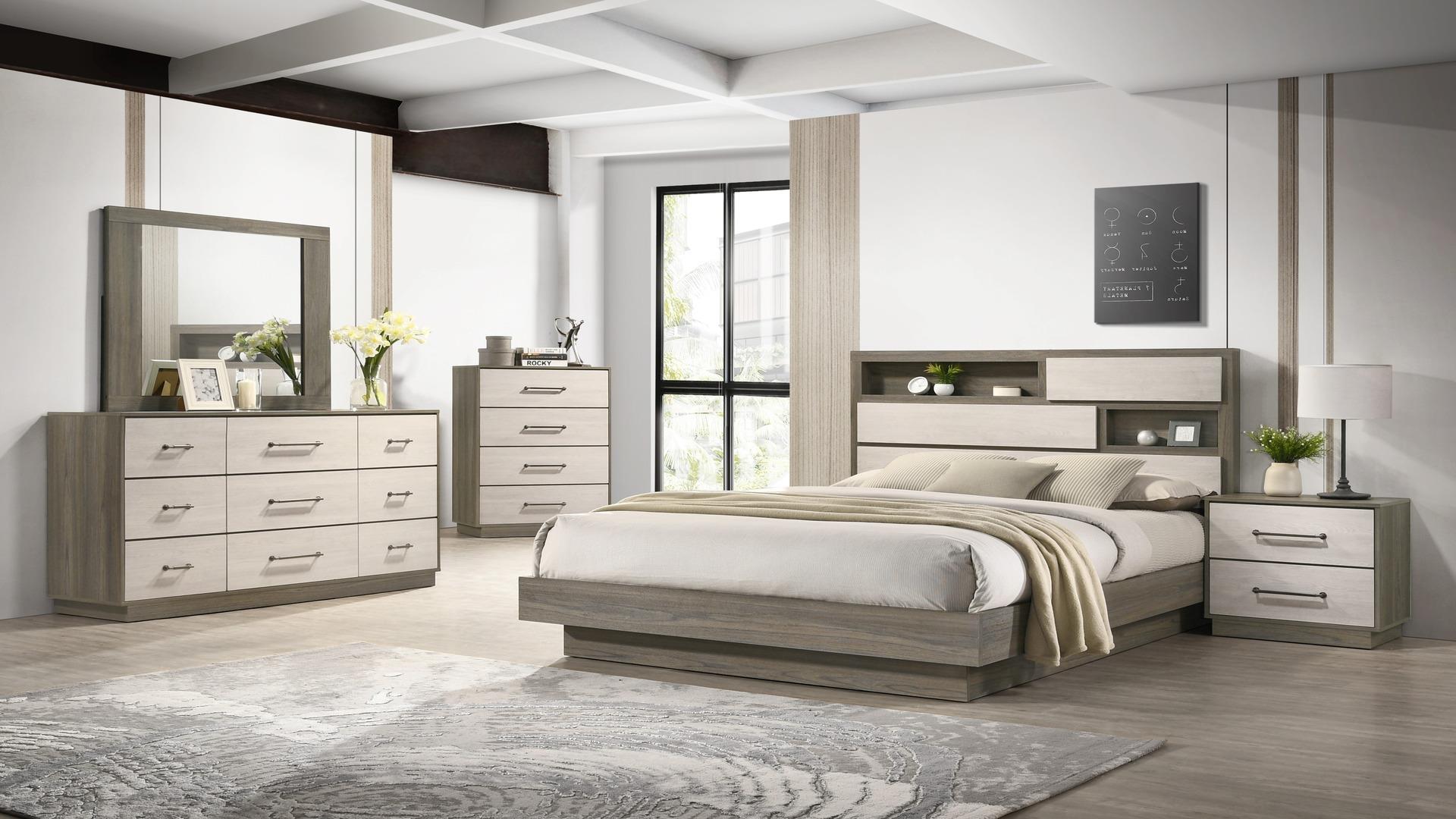 Image of gem bedroom set 8 pcs.