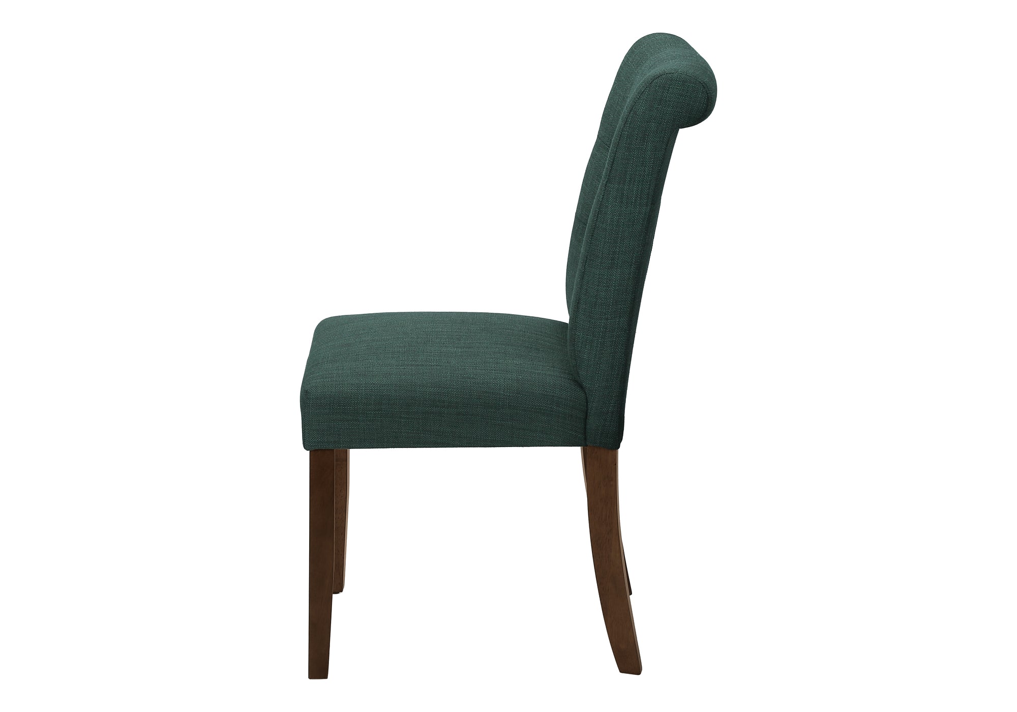 CHAISE - 2PCS - 38"H / REMBOURREE TISSU BLEU – I 1220