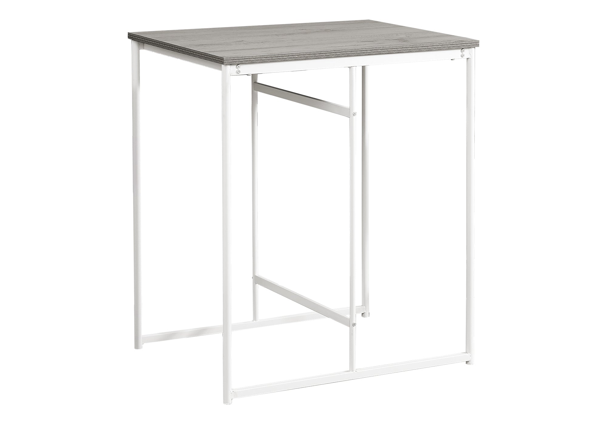 TABLE A MANGER - 24"X 32" / GRIS / BLANC HAUTEUR COMPTOIR – I 1241