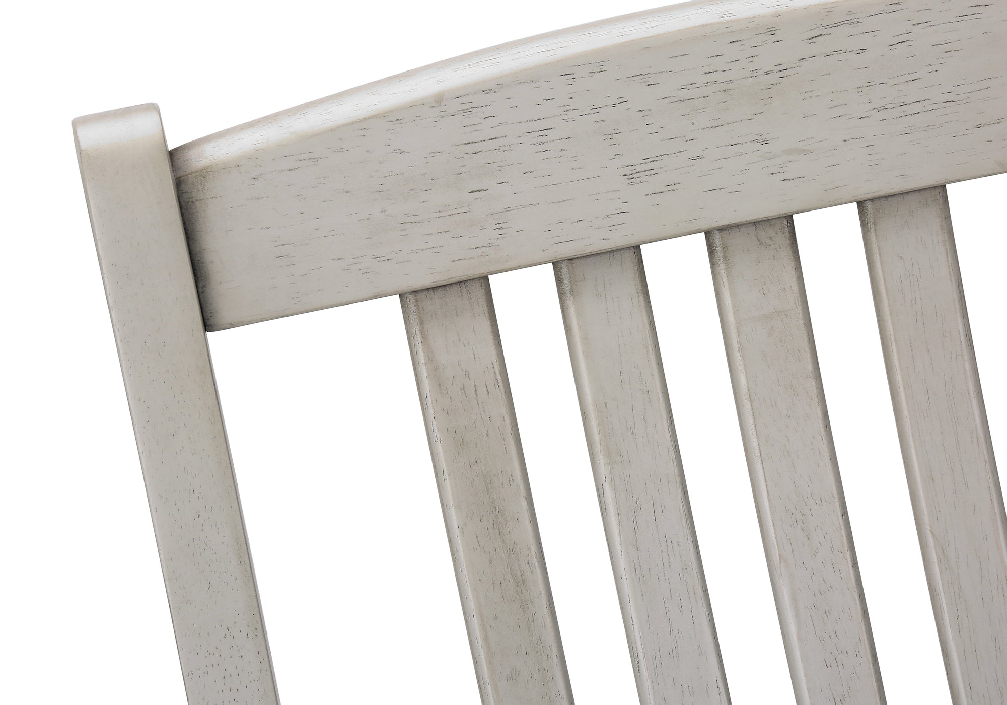 CHAISE - 2PCS - 38"H / REMBOURREE TISSU GRIS – I 1256