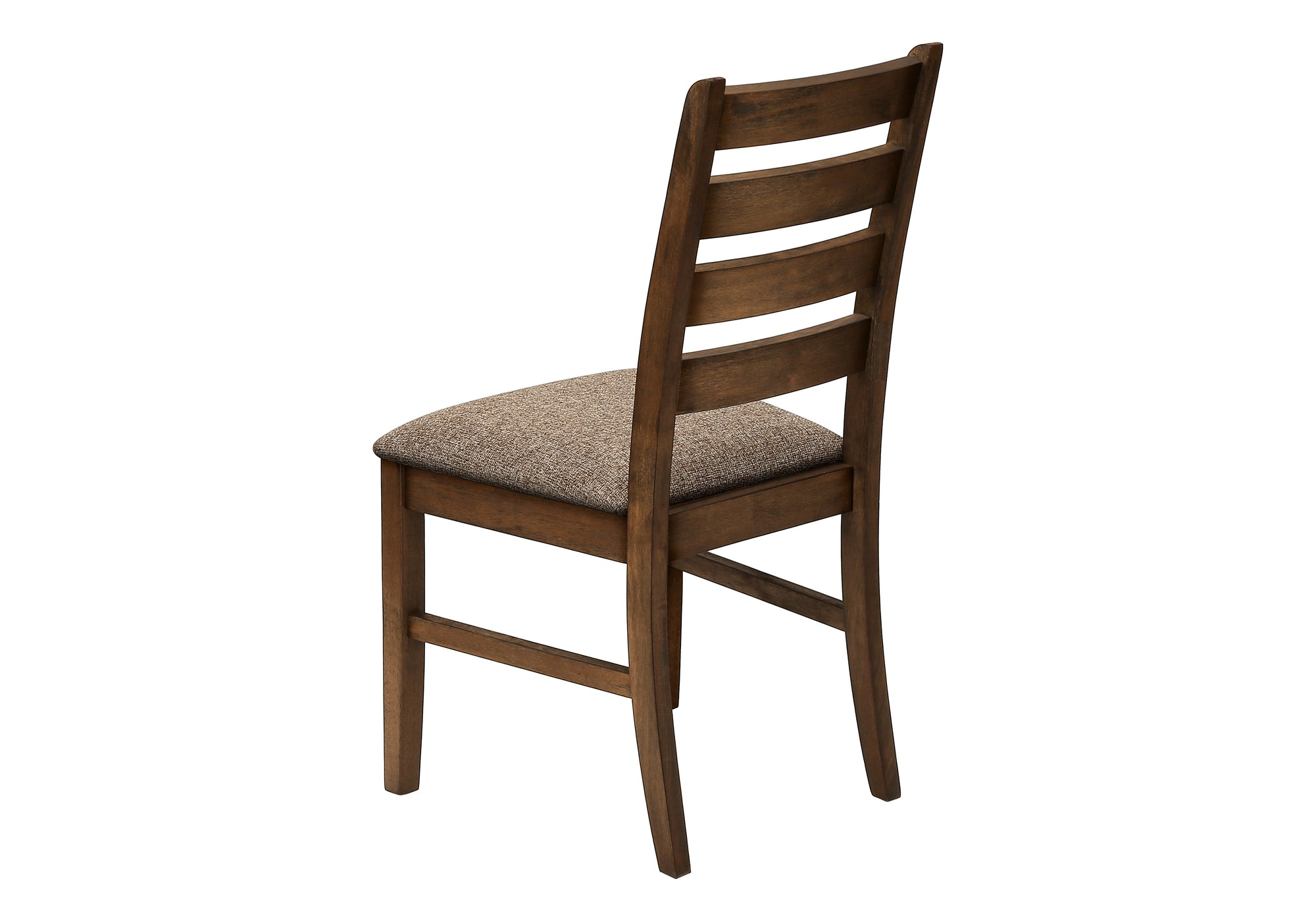 CHAISE - 2PCS - 38"H / REMBOURREE TISSU BRUN – I 1355