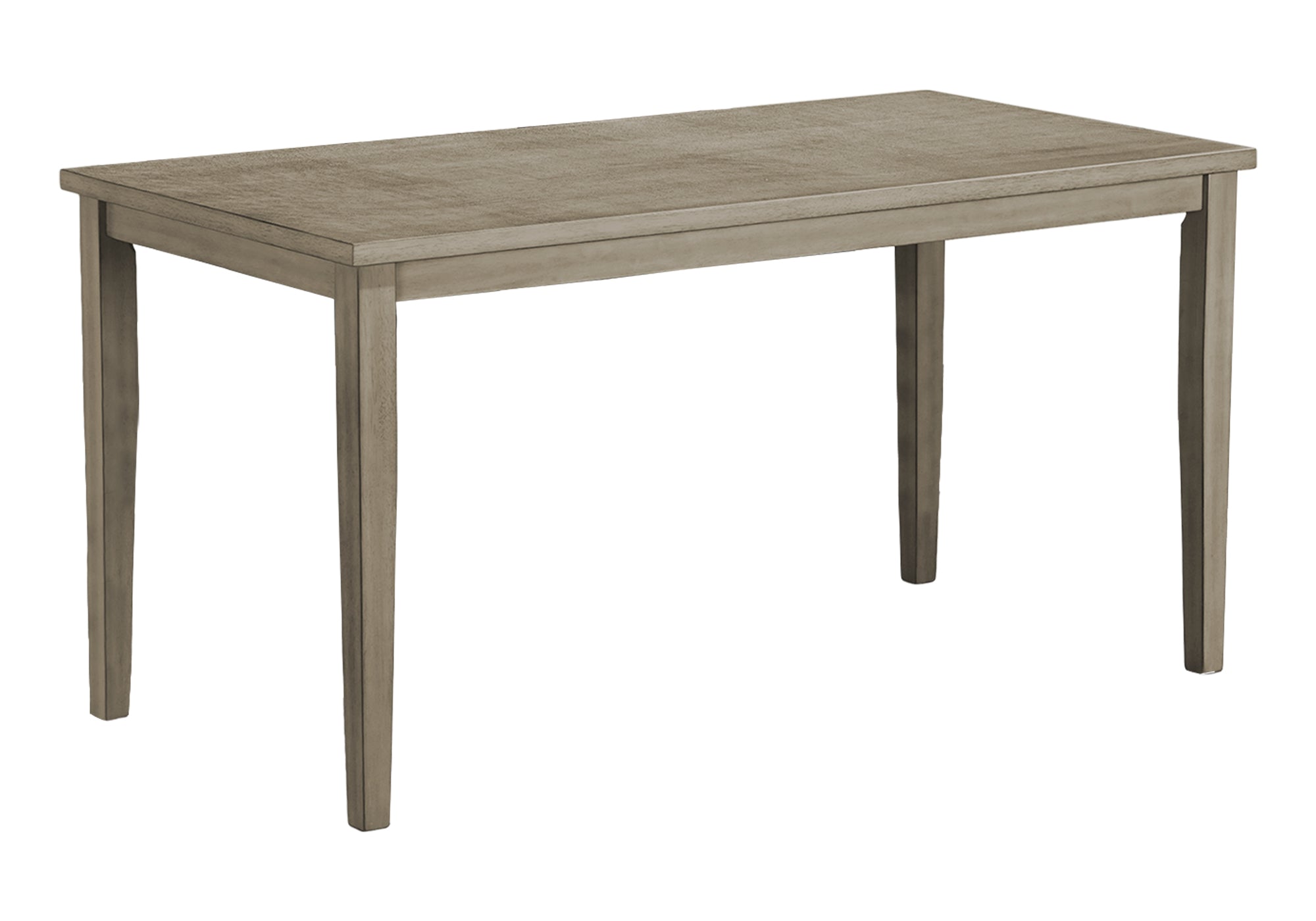 TABLE A MANGER - 36"X 72" BOIS PLAQUE GRIS HAUT COMPTOIR – I 1381