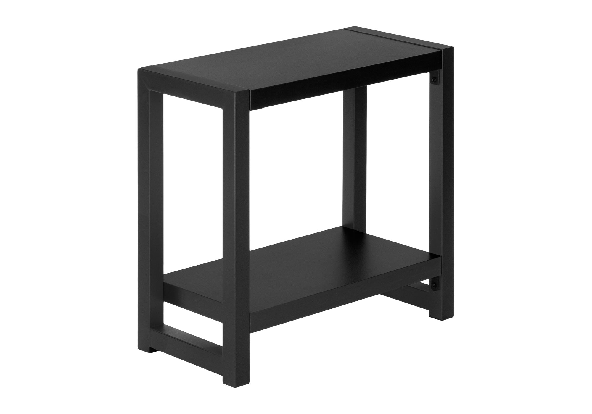TABLE DE CHEVET - 22"H / NOIR / METAL NOIR – I 2081.