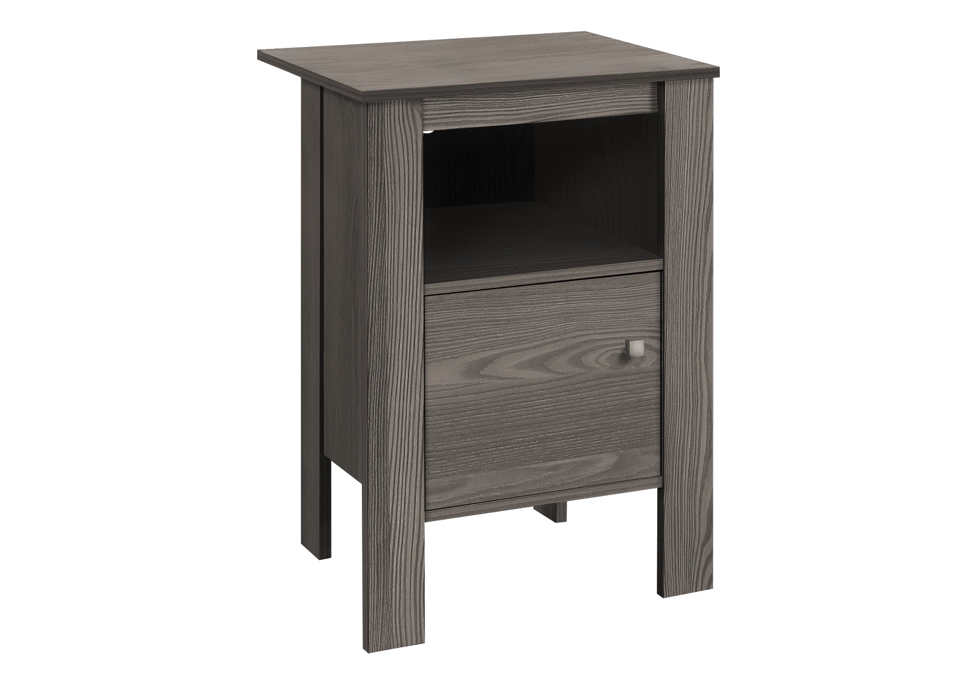 TABLE DE CHEVET - TABLE DE CHEVET GRIS – I 2138.