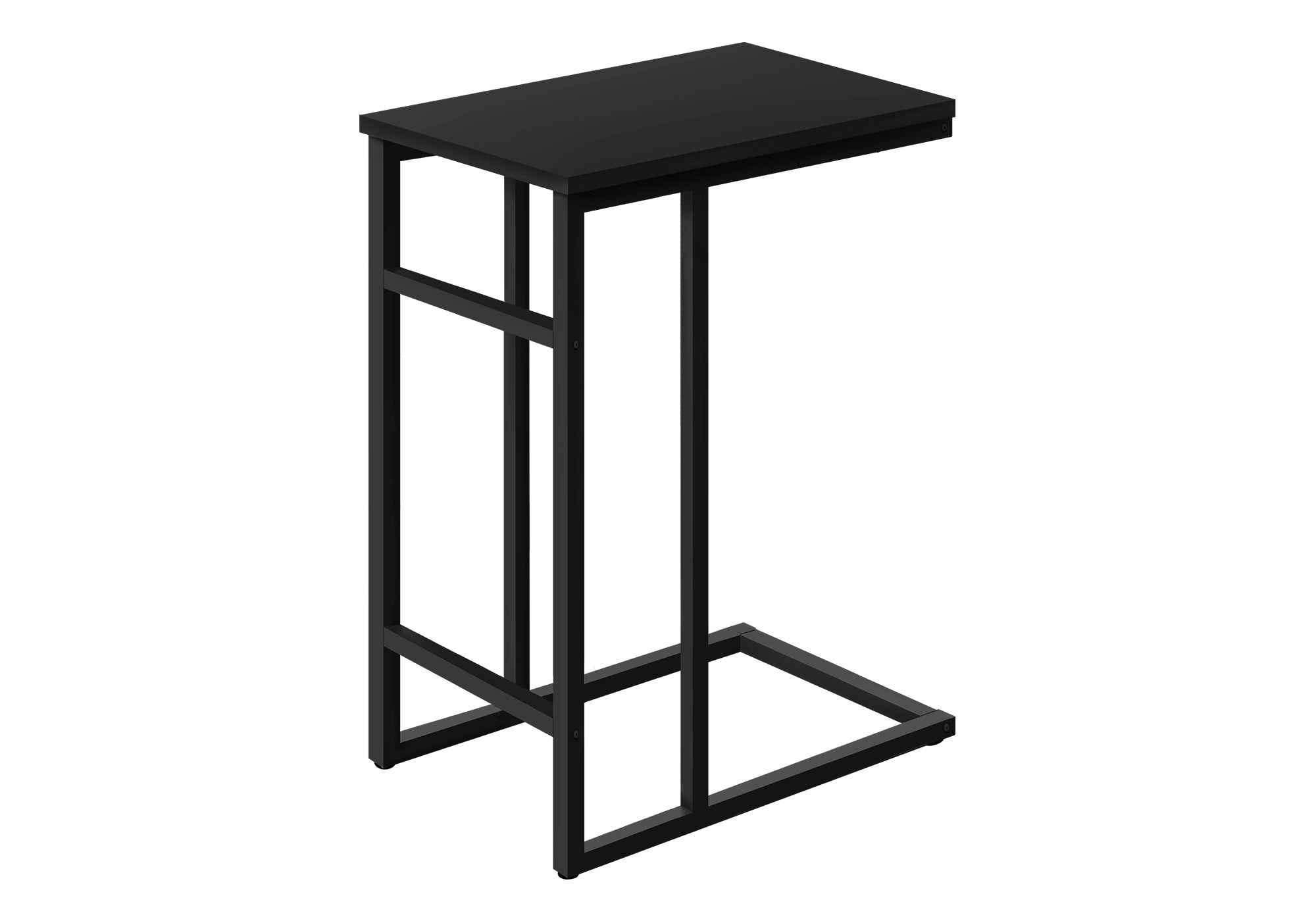 TABLE DE CHEVET - 24"H / NOIR / METAL NOIR – I 2170.