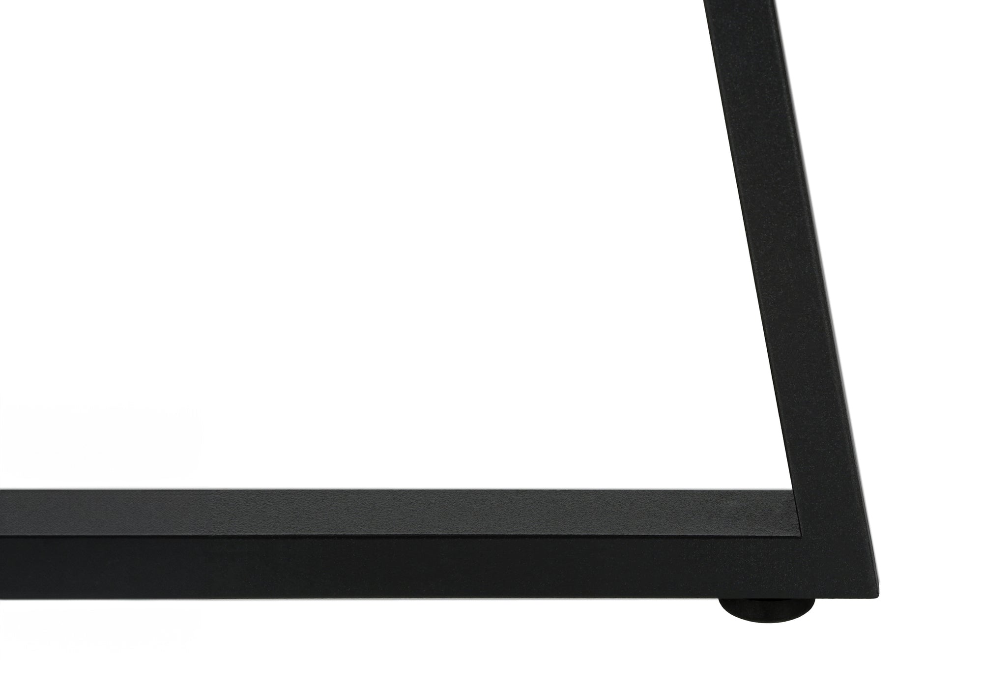 TABLE DE CHEVET - 22"H / GRIS / METAL NOIR – I 2176.