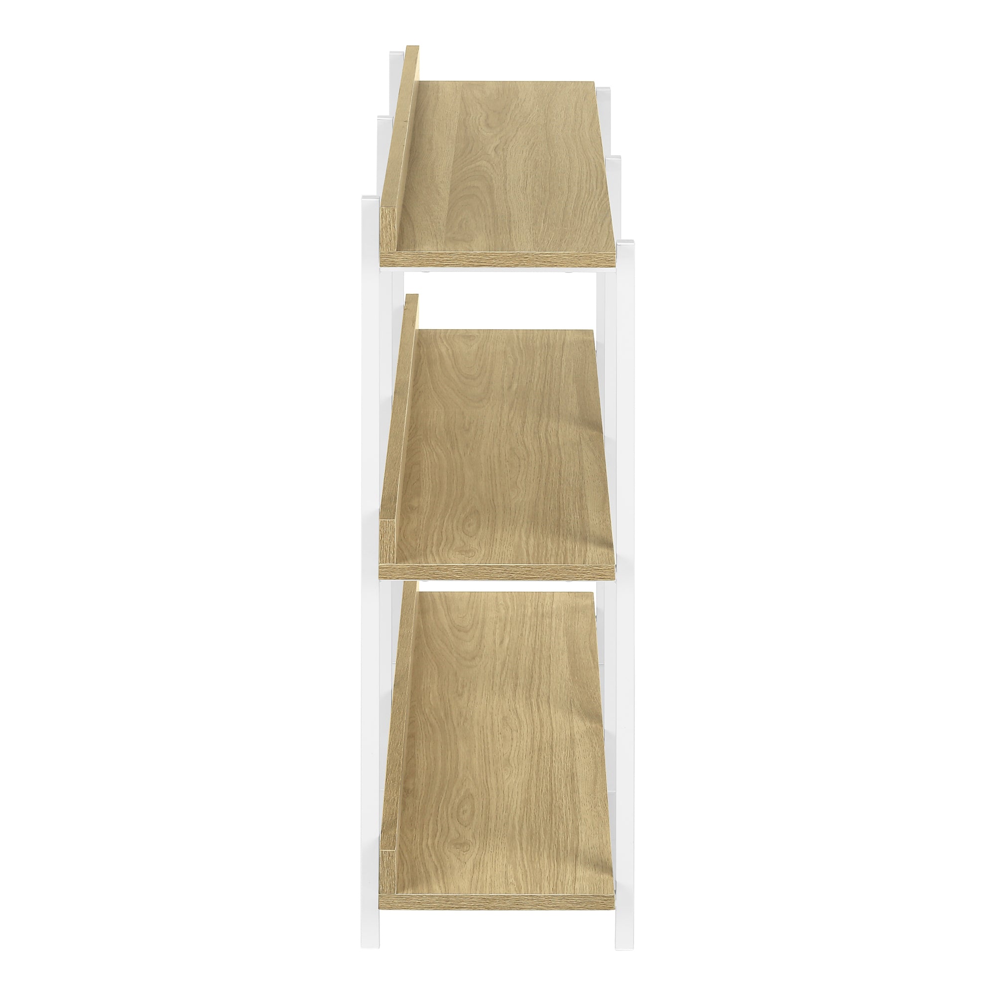 TABLE D'APPOINT - 48"L / CONSOLE NATUREL / METAL BLANC – I 2222.