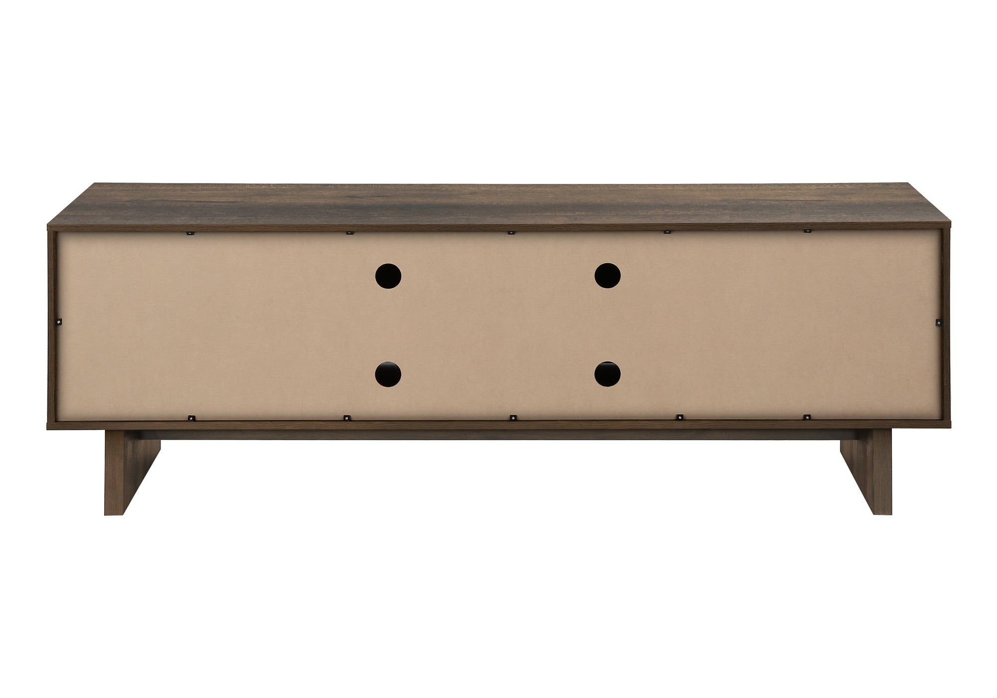 MEUBLE TV - 72"L / BRUN SIMILI-BOIS – I 2718