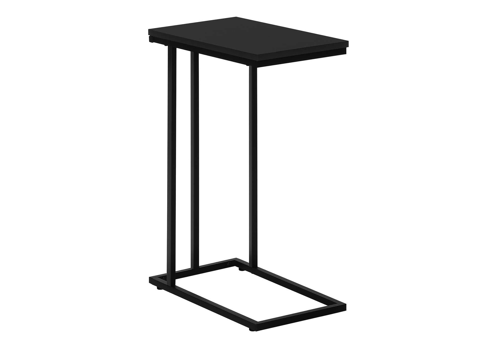 TABLE DE CHEVET - 25"H / NOIR / METAL NOIR – I 3467.