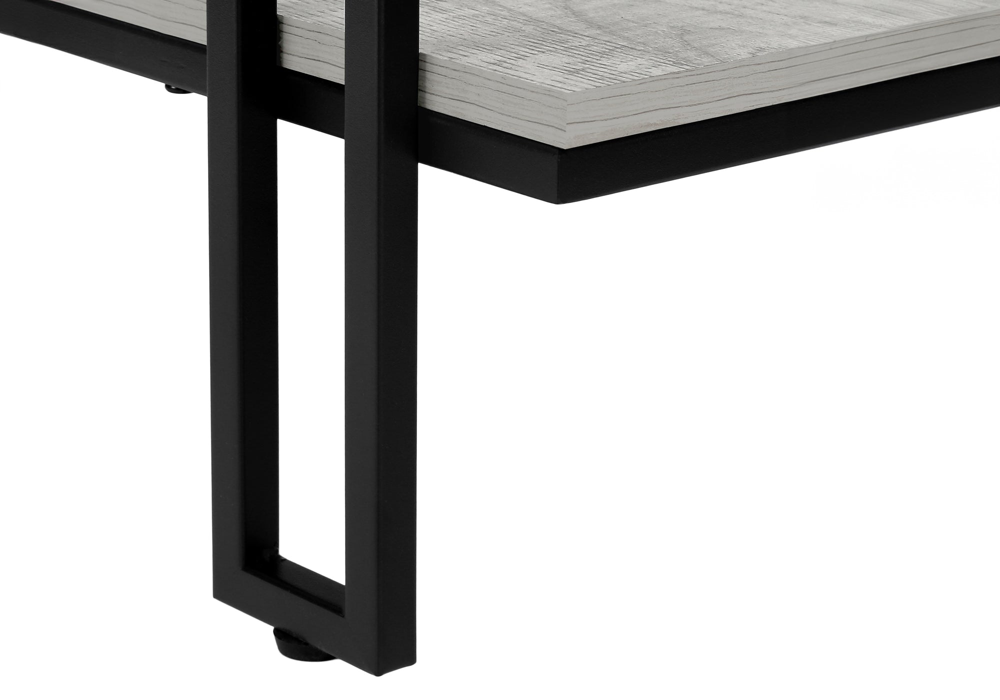 TABLE D'APPOINT - 48"L / CONSOLE D'ENTREE GRIS / NOIR – I 3576.