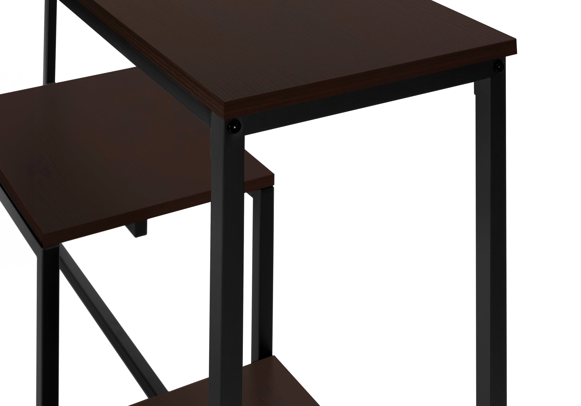 TABLE D'APPOINT - 48"L / CONSOLE D'ENTREE ESPRESSO / NOIR – I 3582.