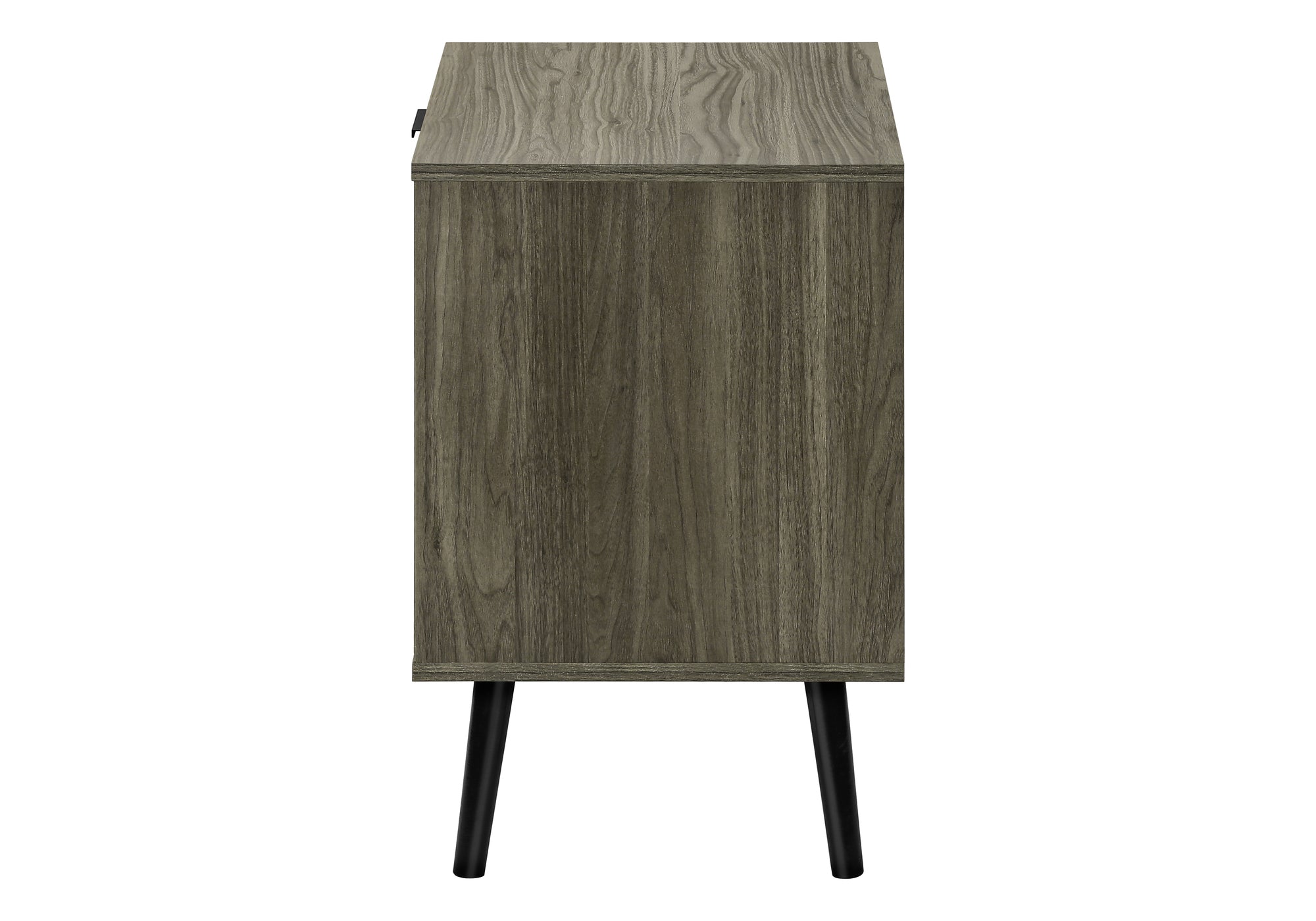 TABLE D'APPOINT - 24"H / GRIS AVEC 2 TIROIRS – I 3608