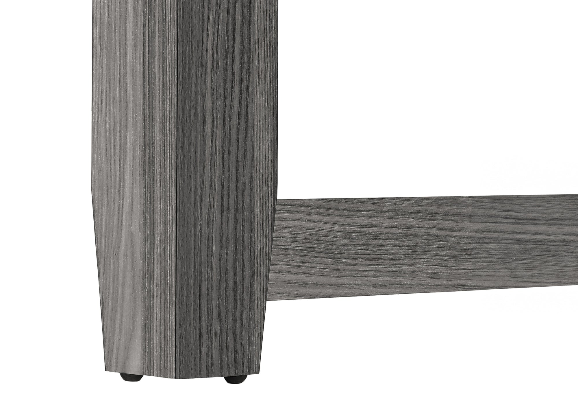 TABLE D'APPOINT - 48"L / CONSOLE DE COIN GRIS – I 3658.