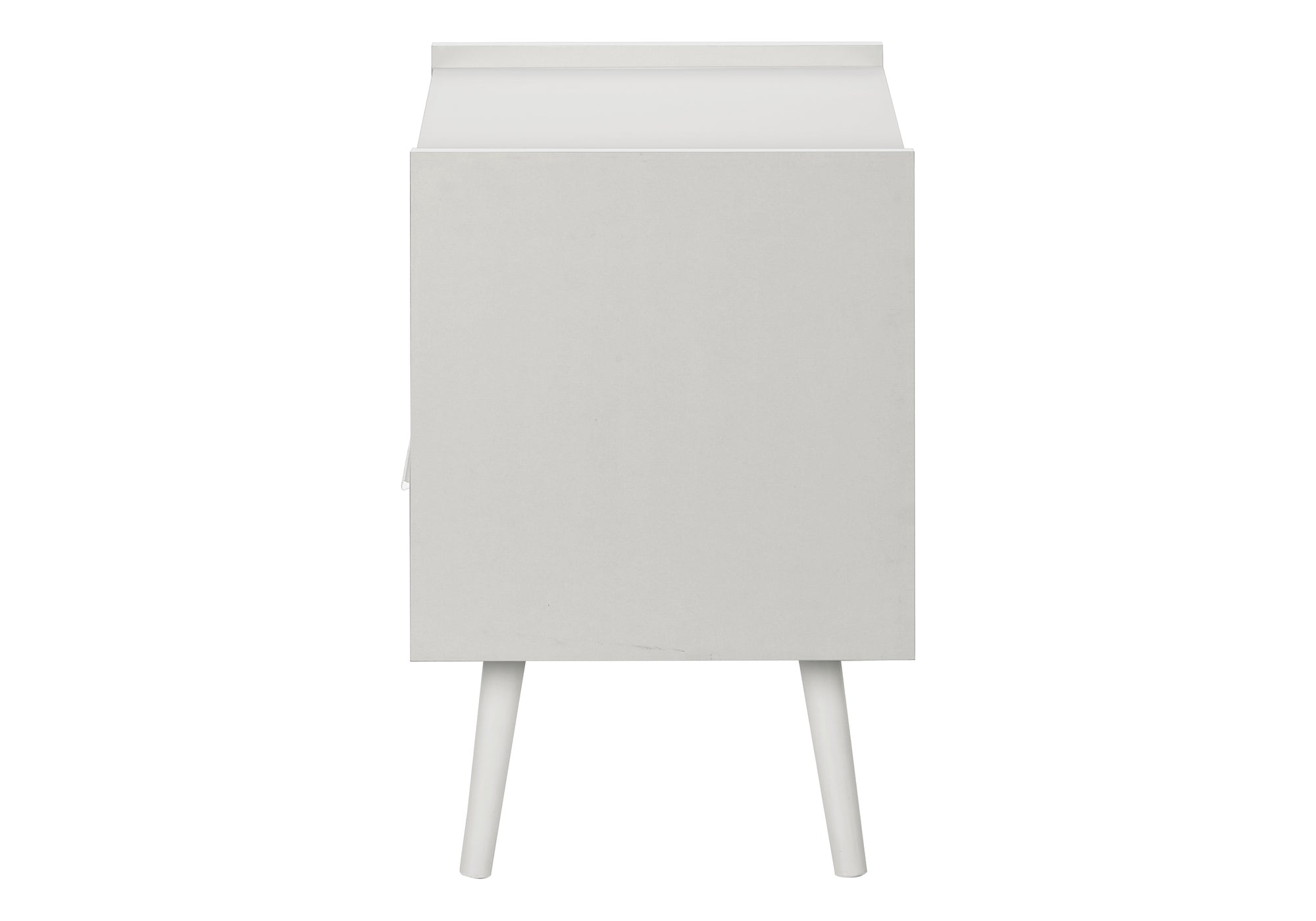 TABLE D'APPOINT - 24"H / BLANC AVEC 1 TIROIR – I 3666