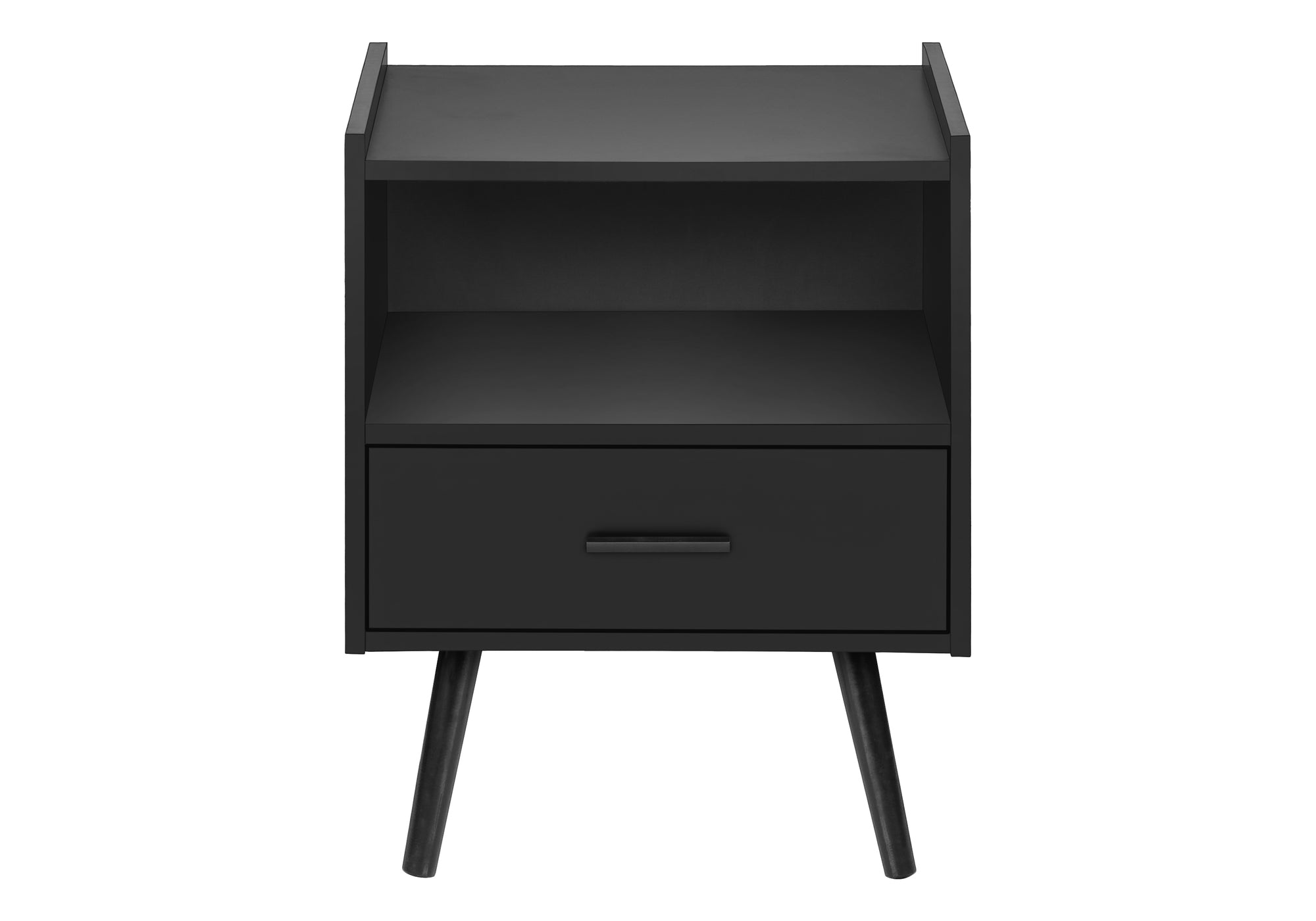 TABLE D'APPOINT - 24"H / NOIR AVEC 1 TIROIR – I 3667