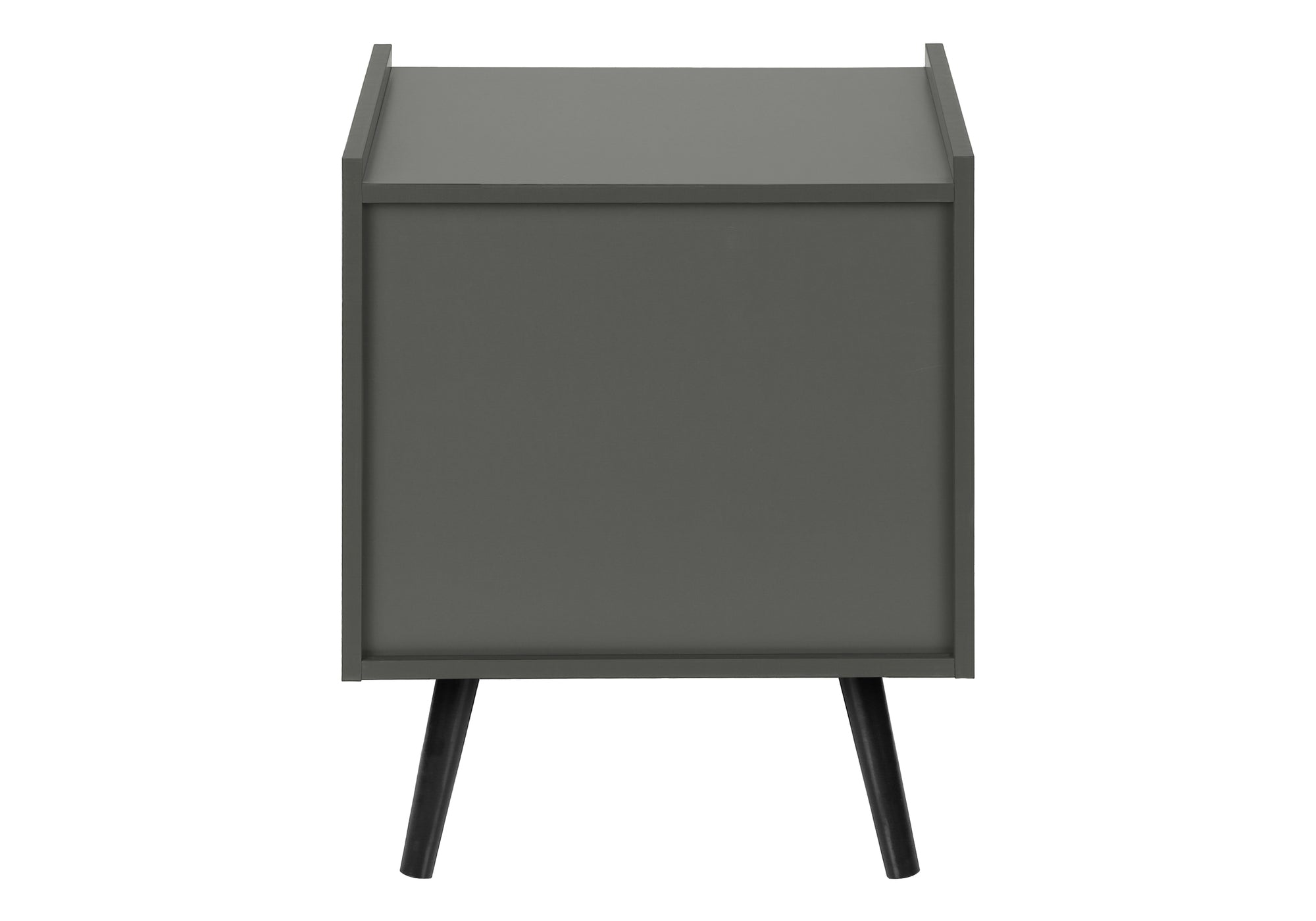 TABLE D'APPOINT - 24"H / GRIS AVEC 1 TIROIR – I 3668