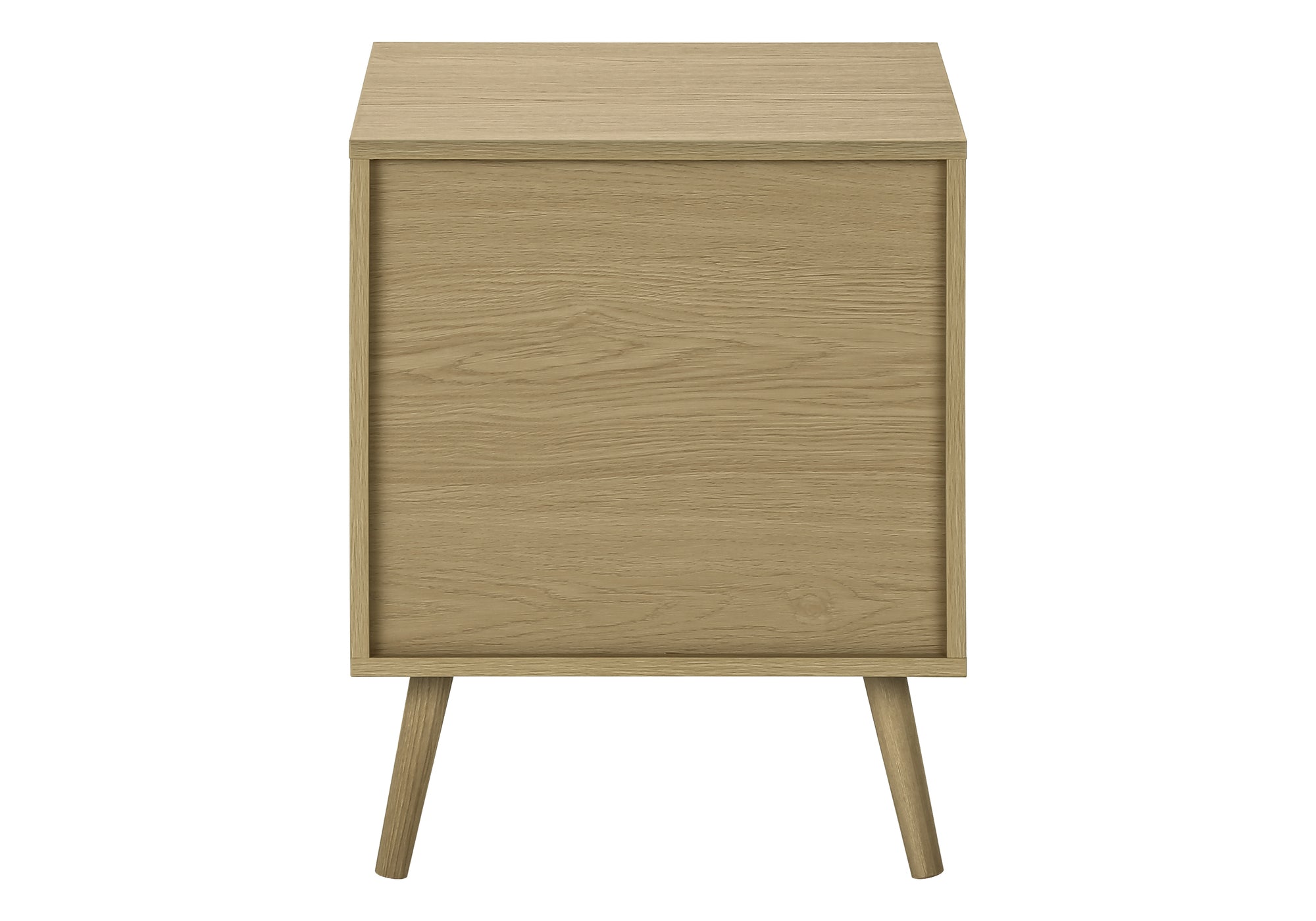 TABLE D'APPOINT - 24"H / NATUREL AVEC 2 TIROIRS – I 3692