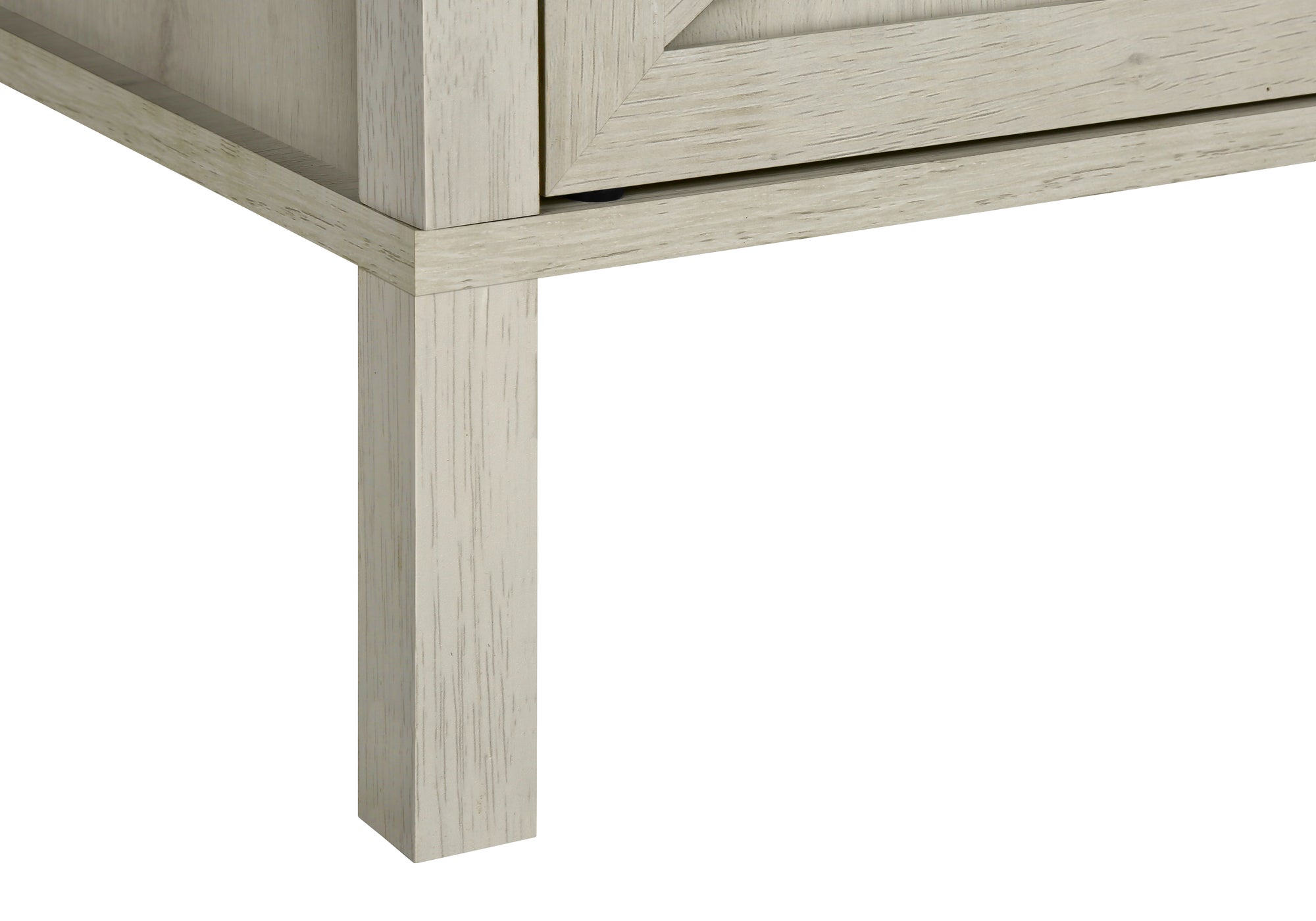 TABLE D'APPOINT - 24"H / CHENE PALE / METAL NOIR – I 3812