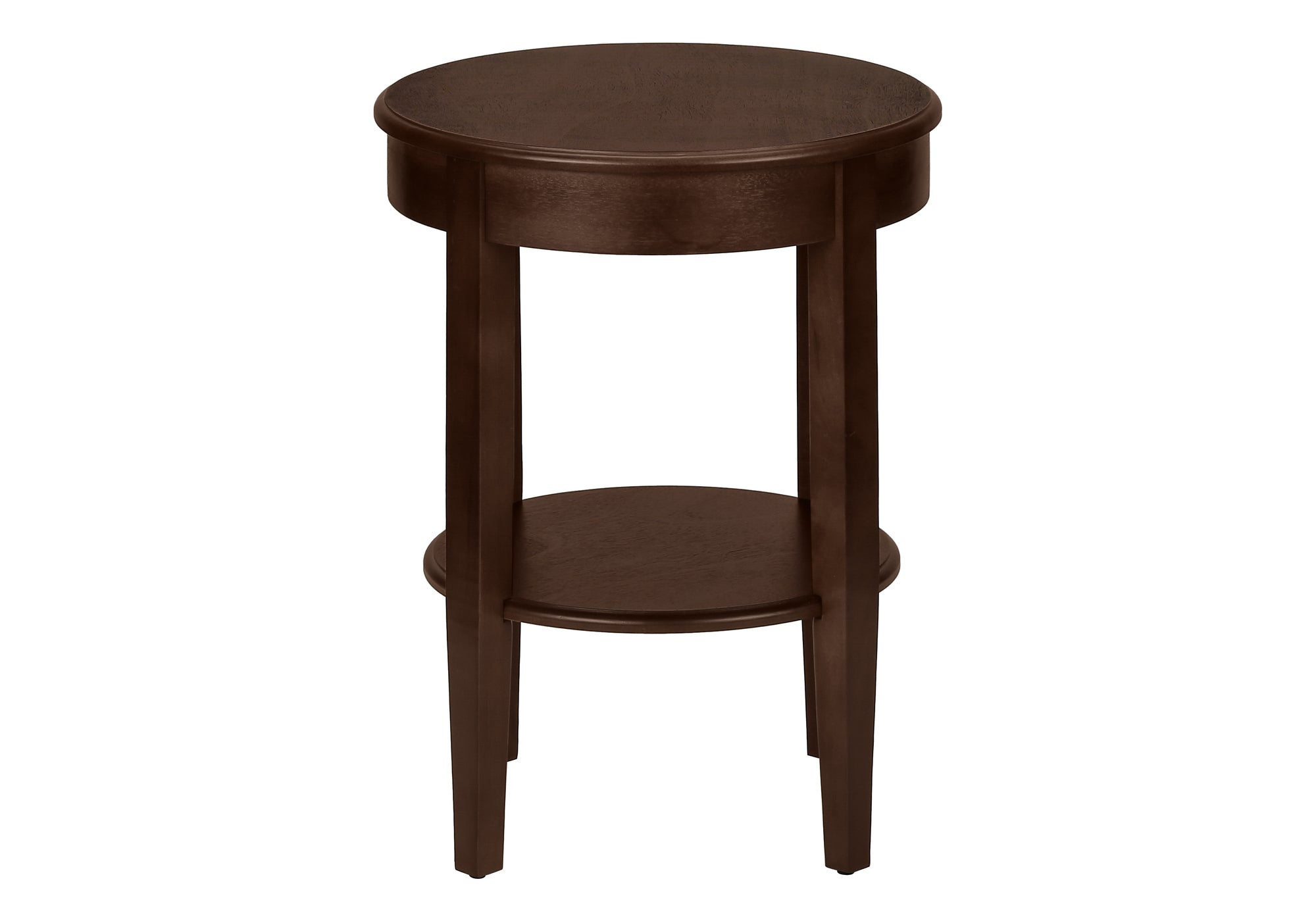 TABLE DE CHEVET - 23"H / BOIS PLAQUE ESPRESSO – I 3975.
