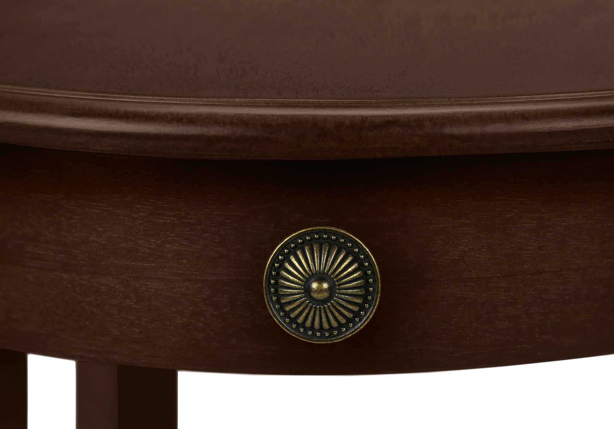 TABLE DE CHEVET - 23"H / BOIS PLAQUE ESPRESSO – I 3975.