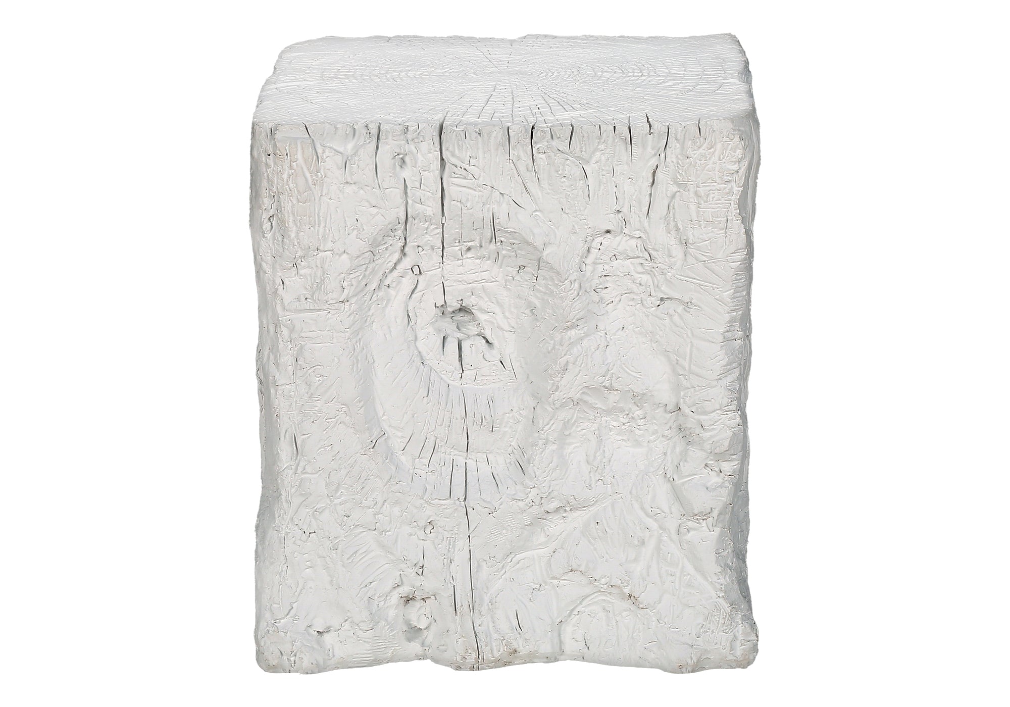 TABLE D'APPOINT - 25"H / INTERIEUR OU EXTERIEUR BLANC – I 4111