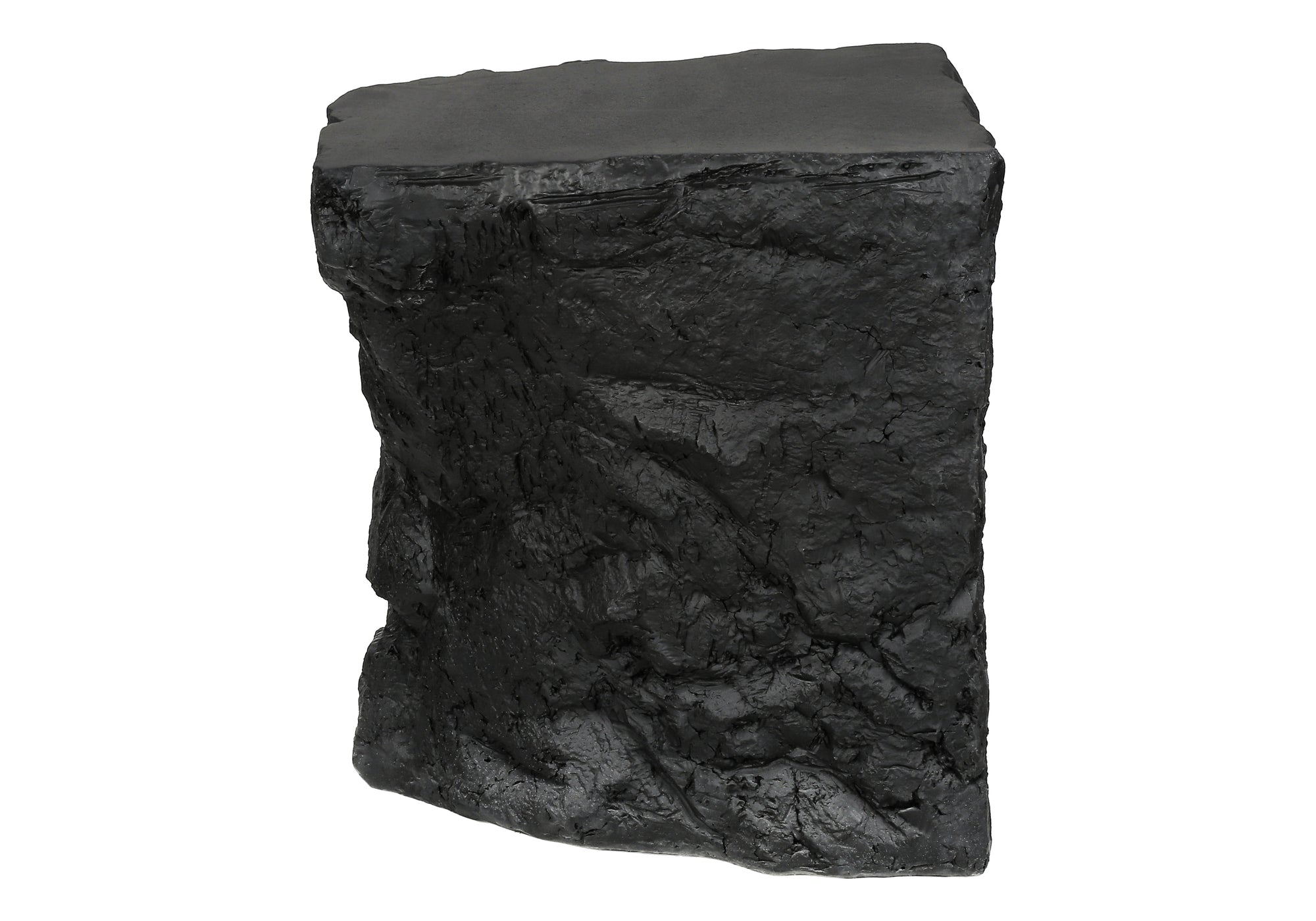 TABLE D'APPOINT - 25"H / INTERIEUR OU EXTERIEUR NOIR – I 4117