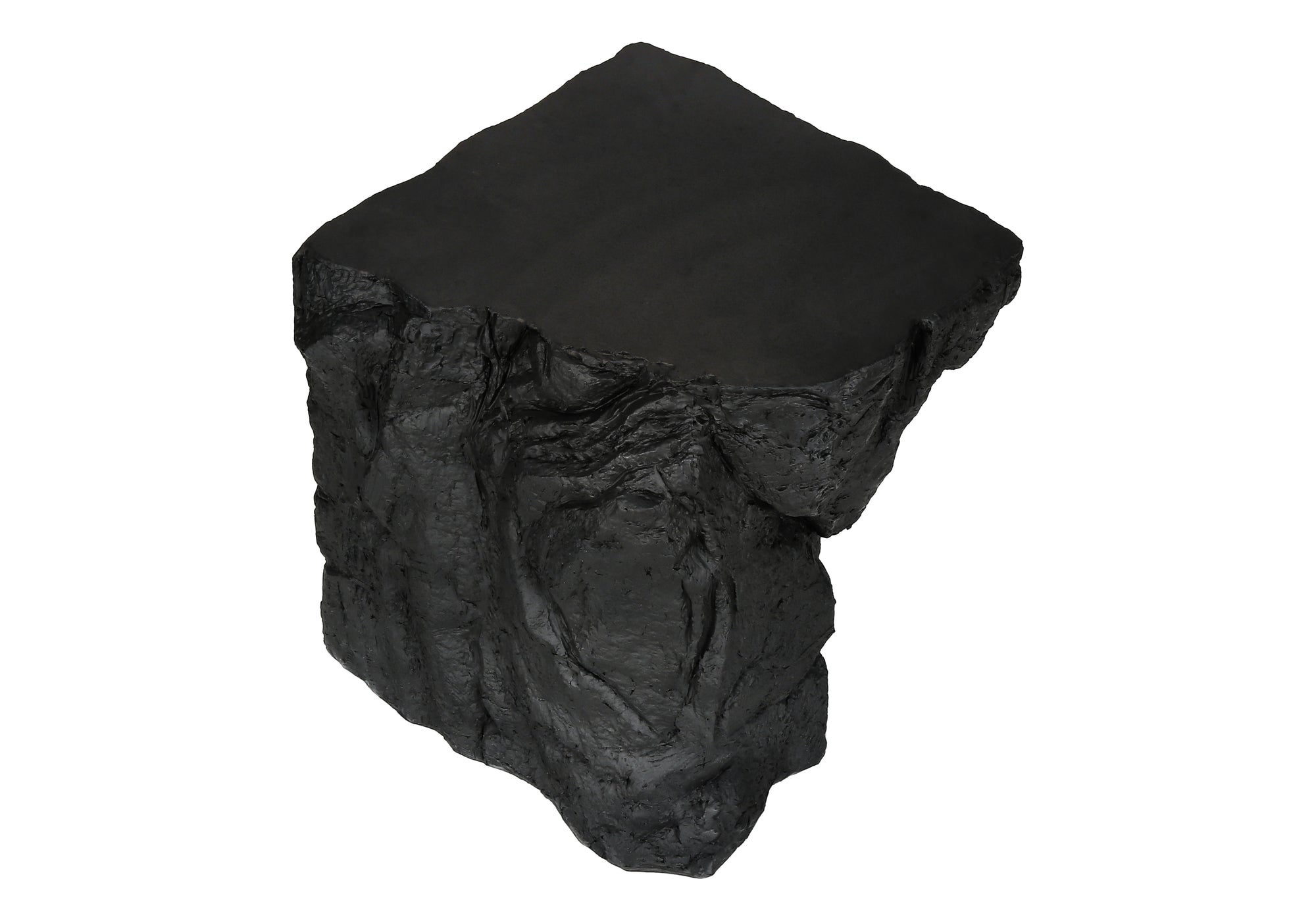 TABLE D'APPOINT - 25"H / INTERIEUR OU EXTERIEUR NOIR – I 4117