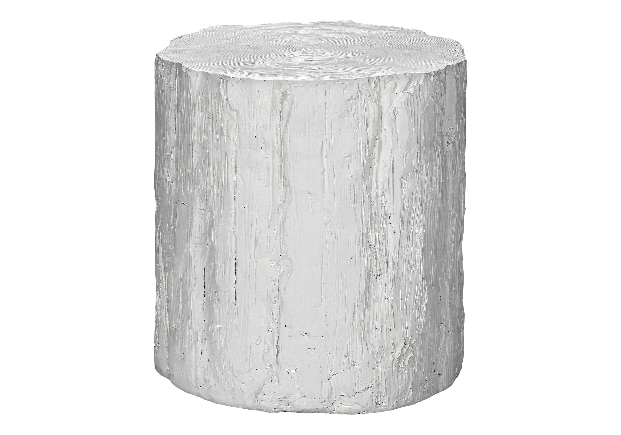 TABLE D'APPOINT - 25"H / INTERIEUR OU EXTERIEUR BLANC – I 4121